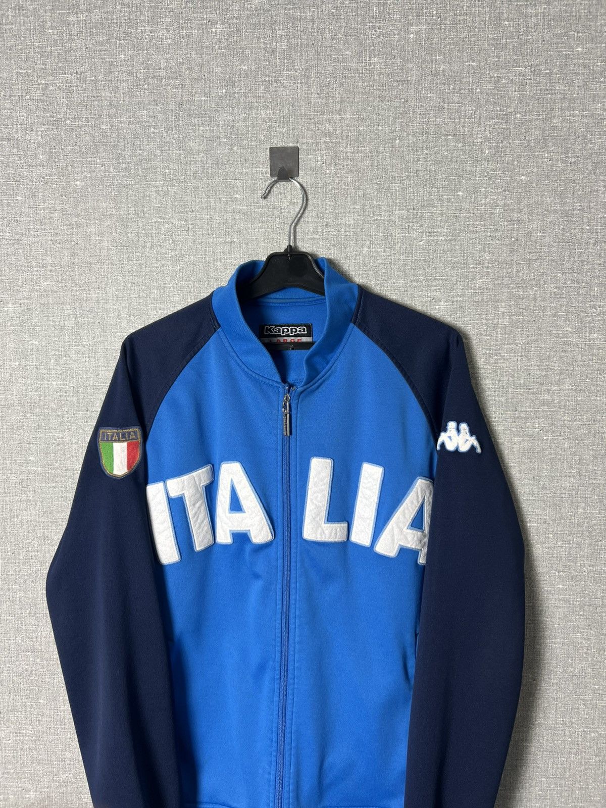 Kappa Vintage 2002 Kappa Italia Big Logo Football Track Top Jacket Size US L / EU 52-54 / 3 - 2 Thumbnail