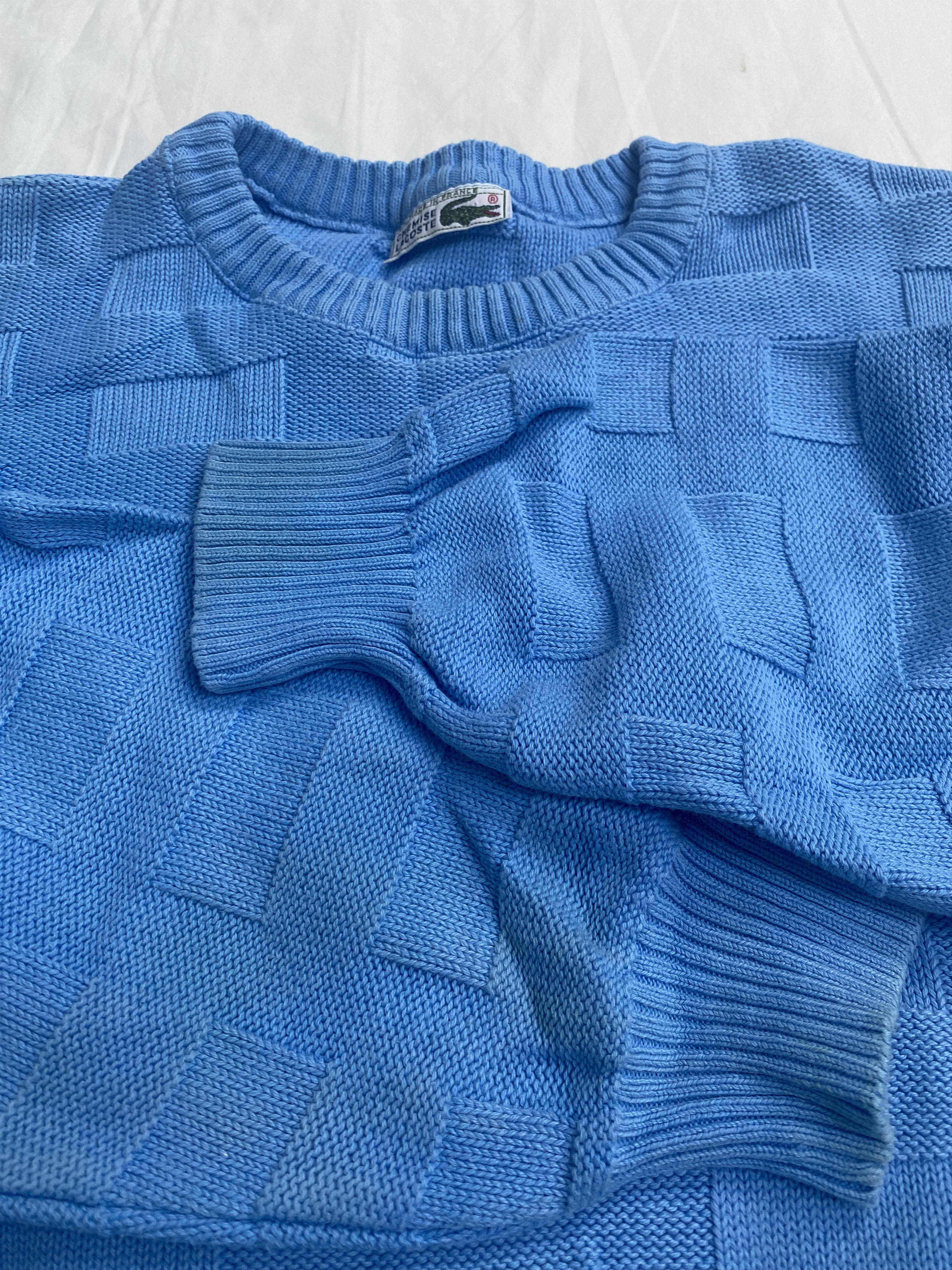 Lacoste Lacoste small logo vintage sweater knitwear casual Size US M / EU 48-50 / 2 - 6 Thumbnail