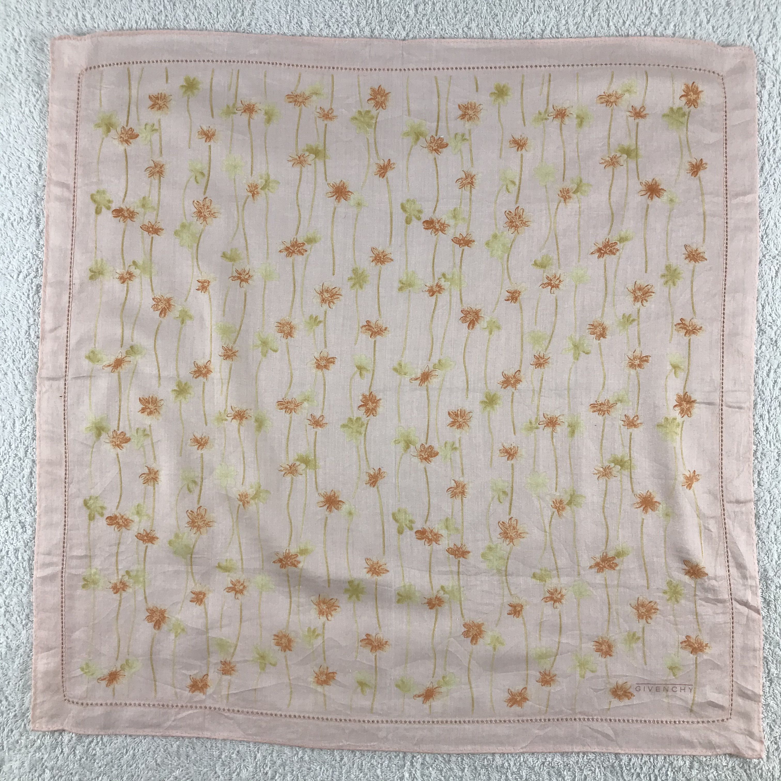 Vintage Givenchy Neckerchief / Bandana / Handkerchief Size ONE SIZE - 3 Thumbnail