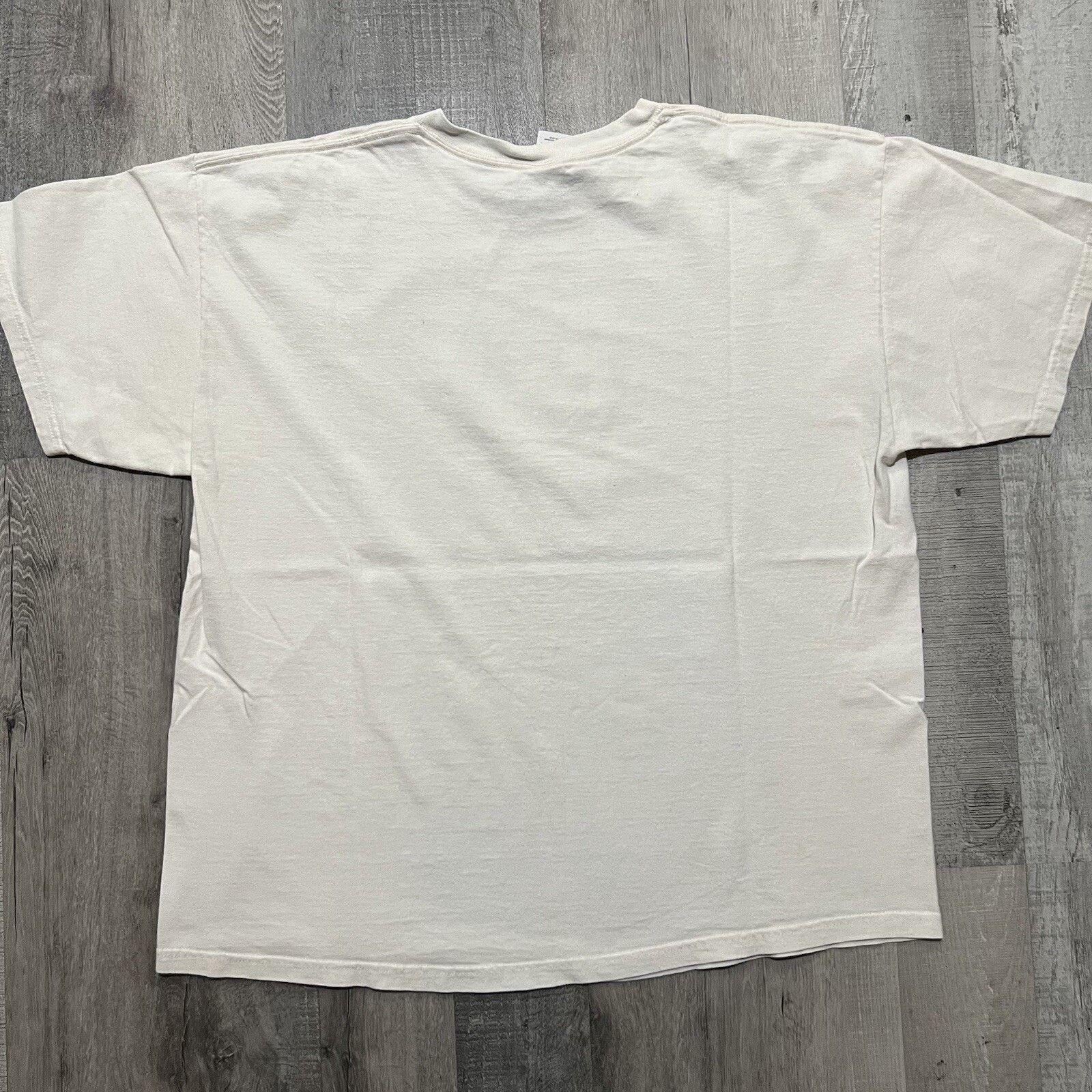 Gildan VTG Dog Person T Shirt Y2K White Animal Lover Cartoon Puppy Size US XL / EU 56 / 4 - 3 Thumbnail
