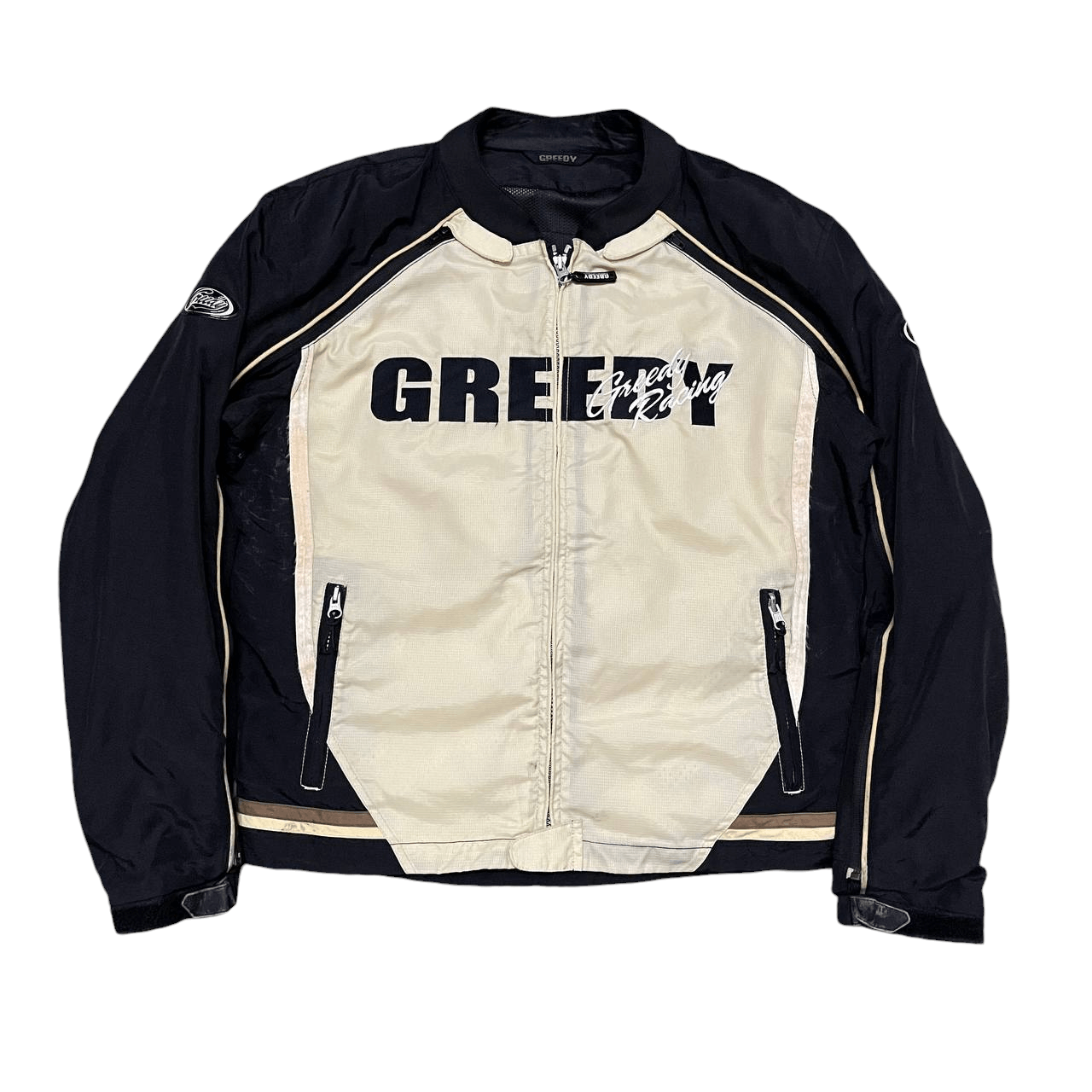 Japanese Brand Vintage Greedy Racing Jacket with Padding Size US M / EU 48-50 / 2 - 1 Thumbnail
