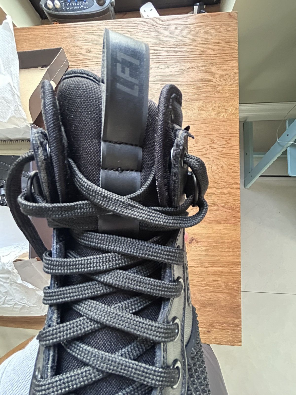 Nike Nike Lunar Force 1 Duckboot Black Neutral Olive Size US 11 / EU 44 - 5 Thumbnail