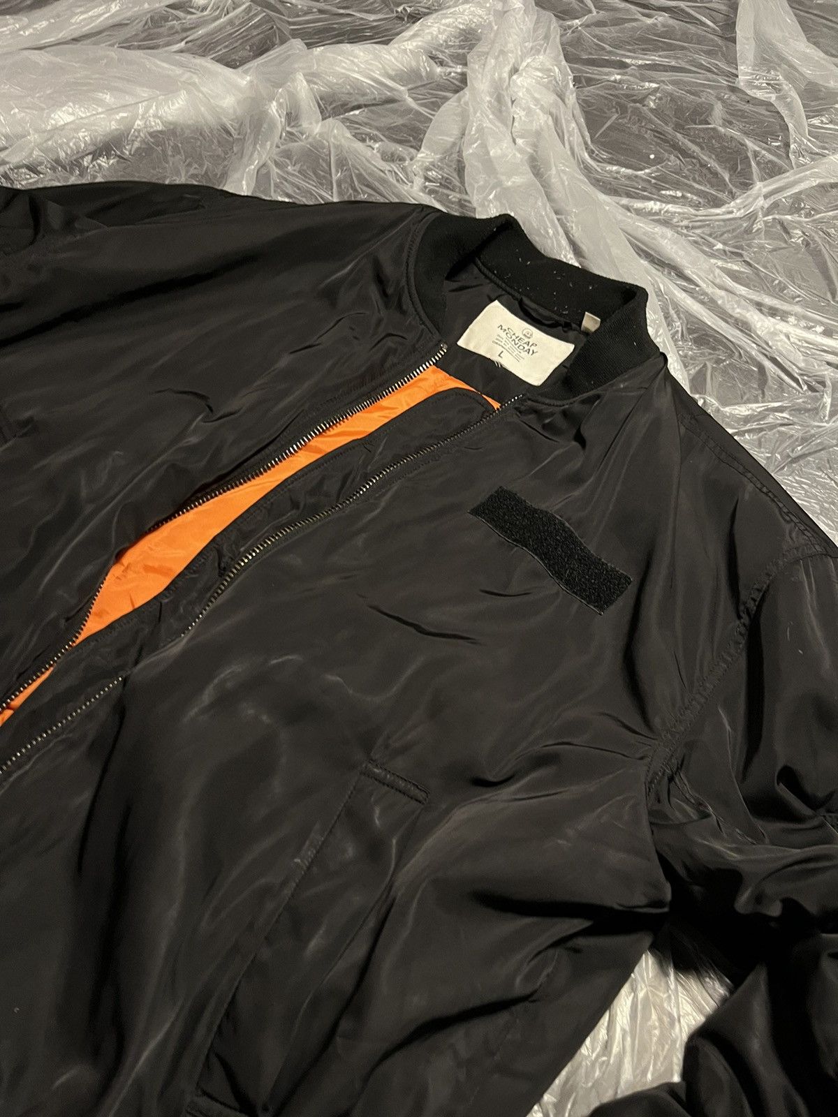 Cheap Monday × Vintage Cheap Monday Bomber Jacket Size US L / EU 52-54 / 3 - 2 Thumbnail