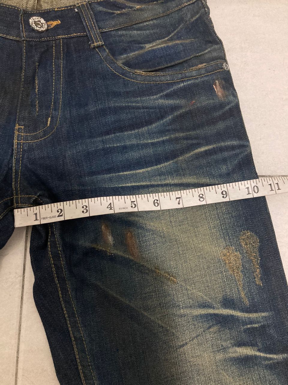 Vintage Vintage Distressed DPSR Denim Jeans Size US 34 / EU 50 - 7 Thumbnail
