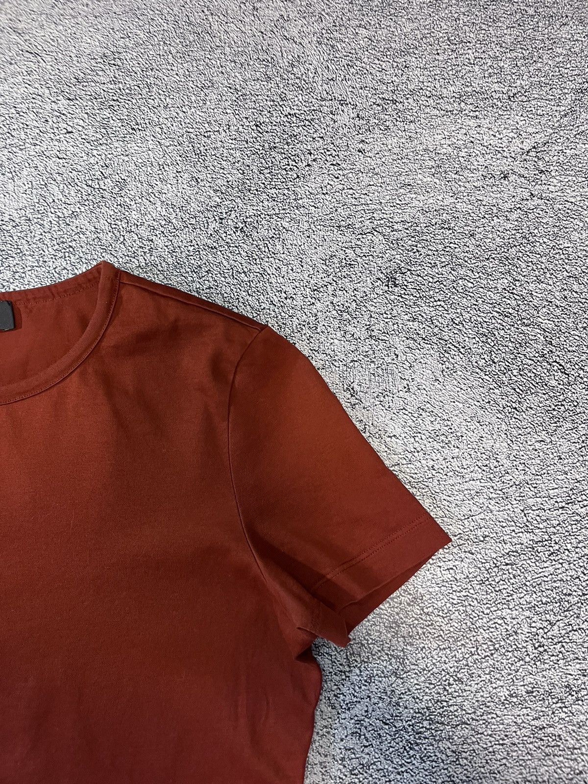 Loro Piana Loro Piana 2 Women T- Shirt Burnt Orange Cotton Knit Size 40 Size S / US 4 / IT 40 - 18 Thumbnail