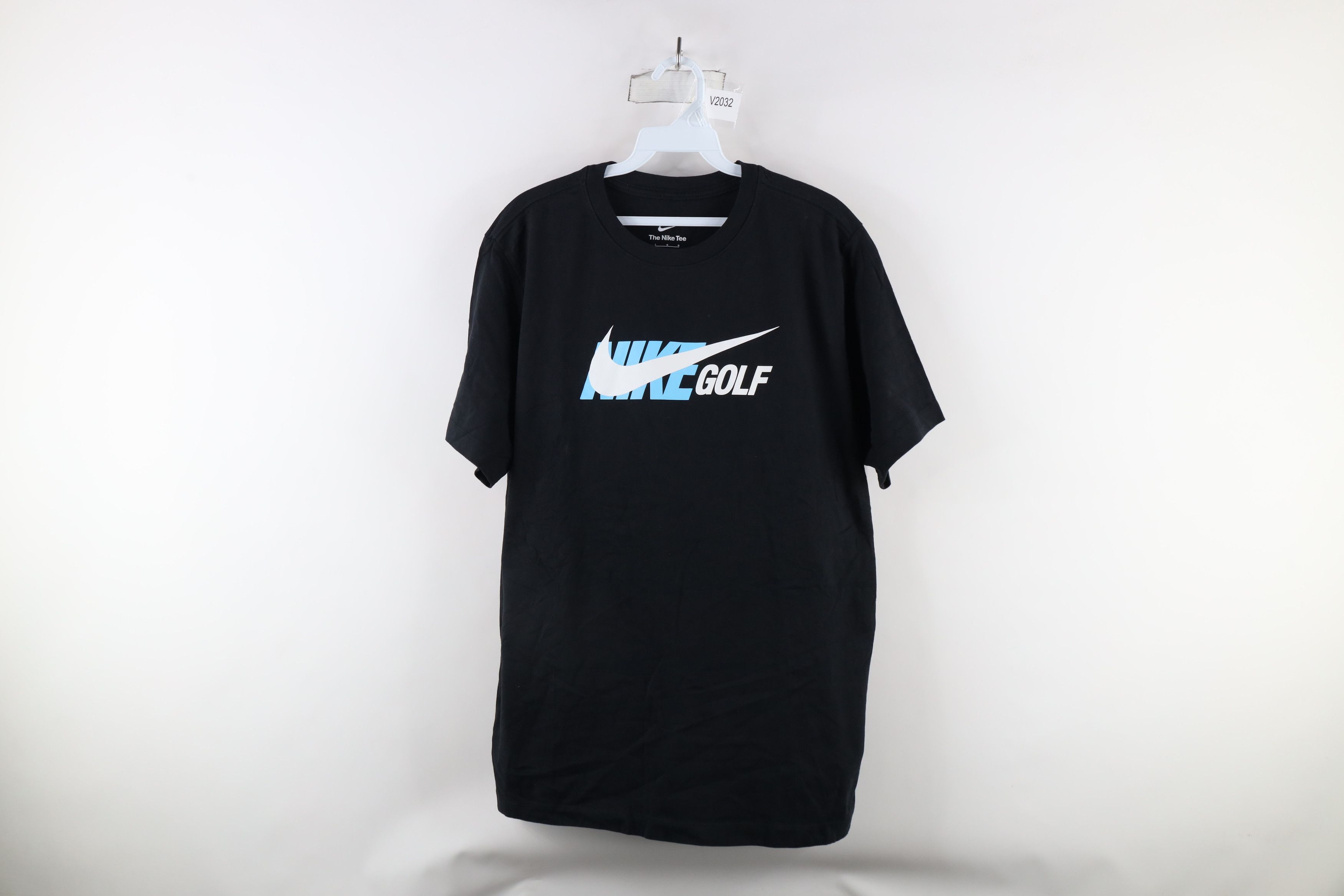 Nike × Vintage Nike Golf Travis Scott Big Swoosh Logo Short Sleeve T-Shirt Size US L / EU 52-54 / 3 - 1 Thumbnail