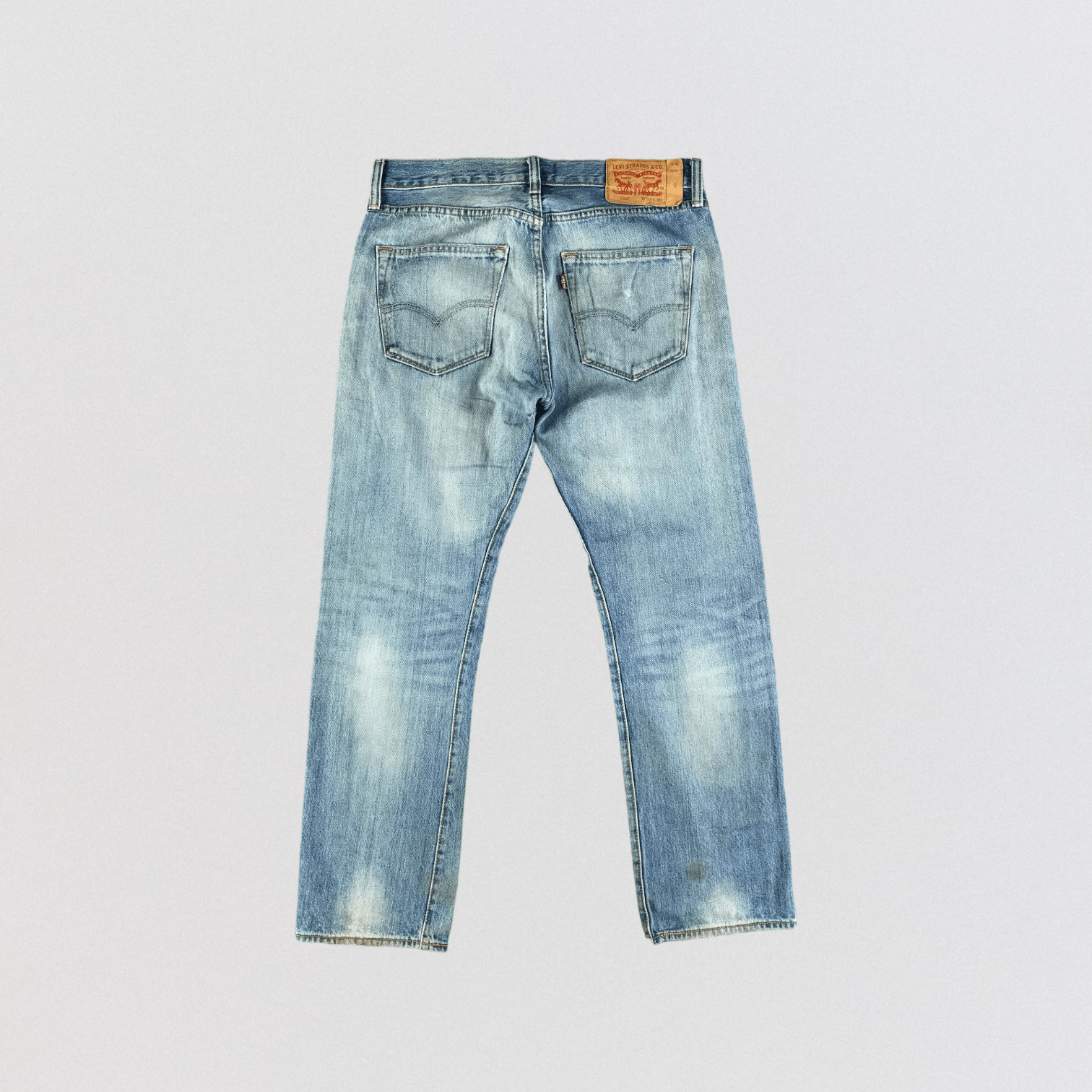 Levi's × Vintage Vintage Blue Wash Levis 501 Jeans-JM3320 Size US 33 - 2 Thumbnail