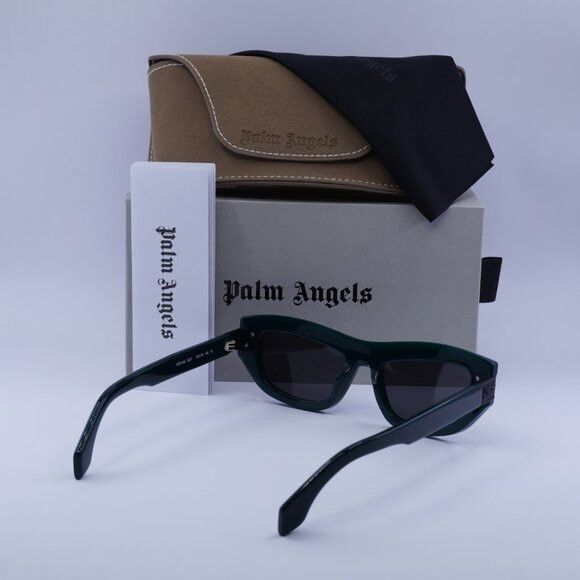 Palm Angels Palm Angels PERI10E CLAIRE 5507 Sunglasses Green Cat Eye Size ONE SIZE - 9 Thumbnail
