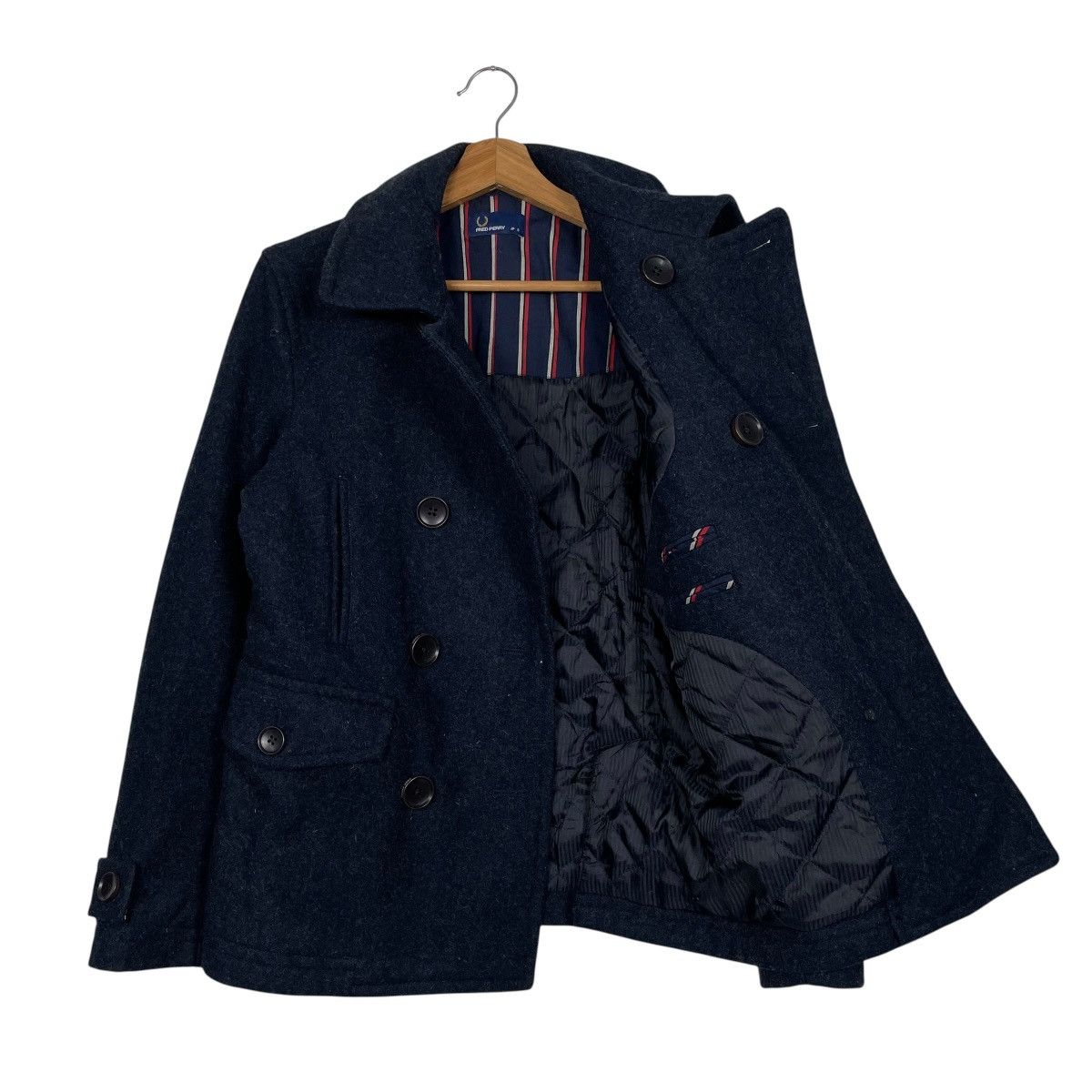 Fred Perry Fred Perry Double Breasted Jacket Size US S / EU 44-46 / 1 - 9 Thumbnail