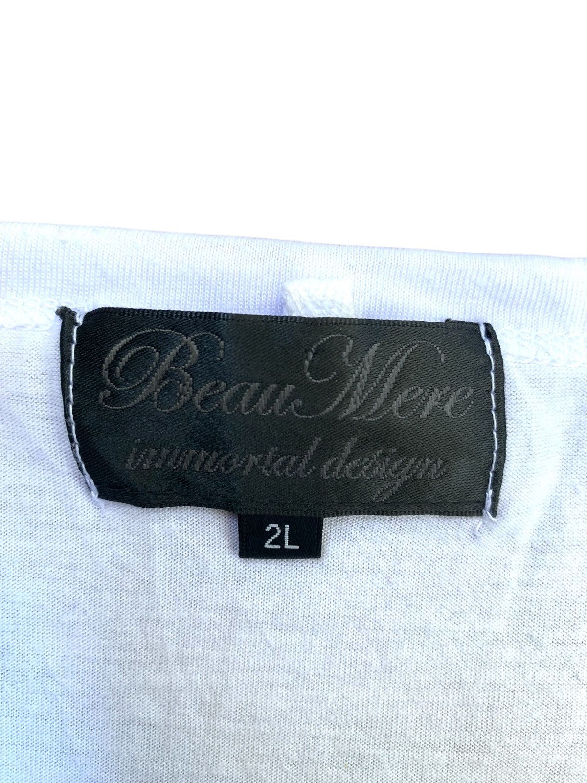 Japanese Brand 2000s japanese archive beaumere y2k longsleeve tee poem Size US L / EU 52-54 / 3 - 4 Thumbnail