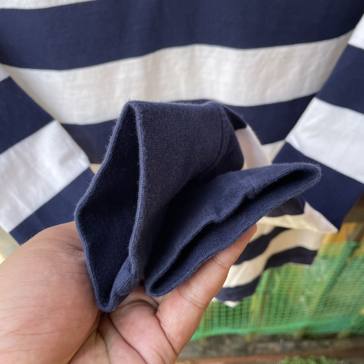 Japanese Brand × Vintage 🔥🇯🇵Goodiellow & Co Stripes Polos Rugby Shirts Size US S / EU 44-46 / 1 - 7 Thumbnail