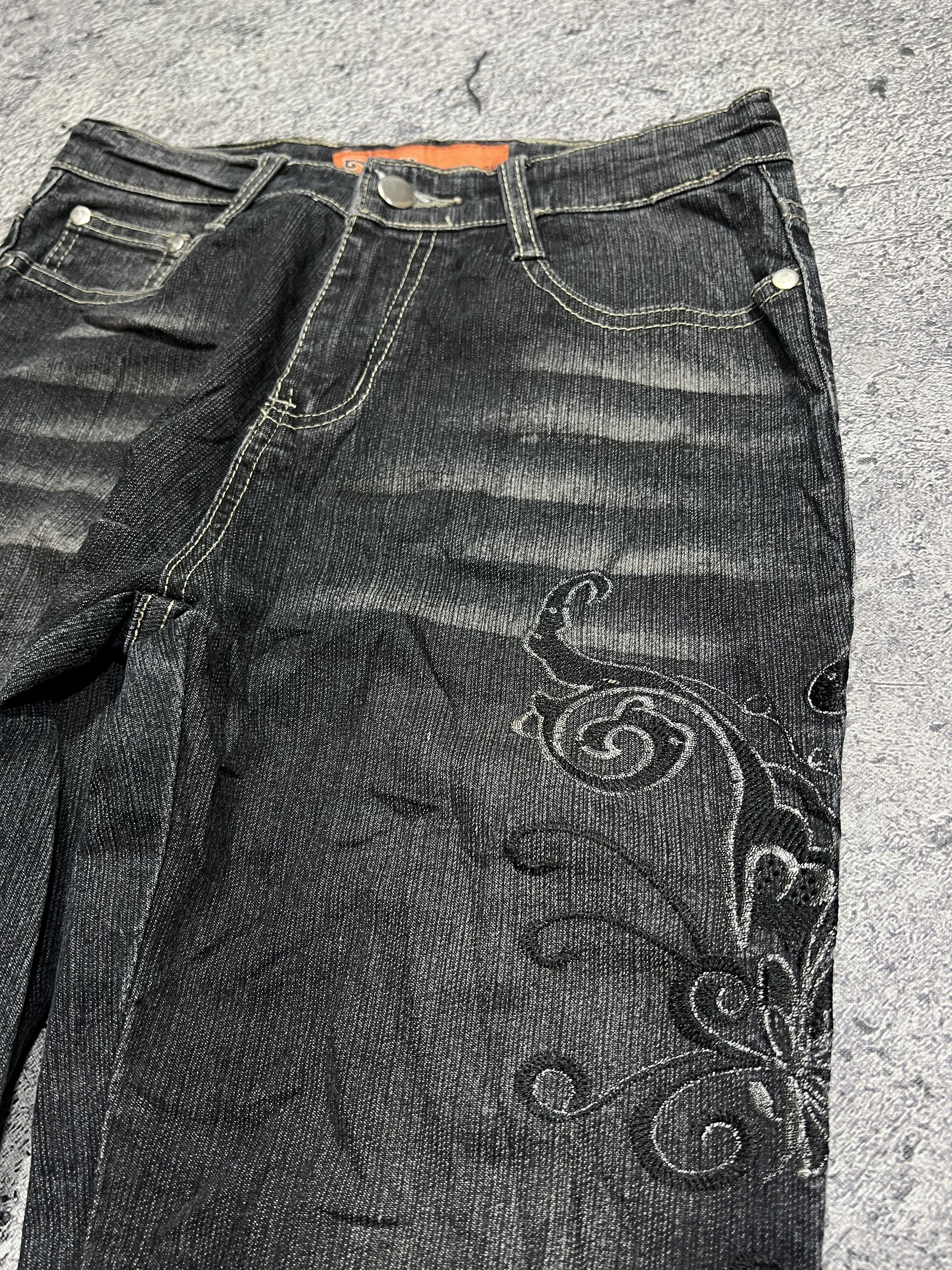 Japanese Brand 2000s Archival Hysteric Cdg Owens Flare Wash Jeans y2k Ifsix Size US 27 - 5 Thumbnail