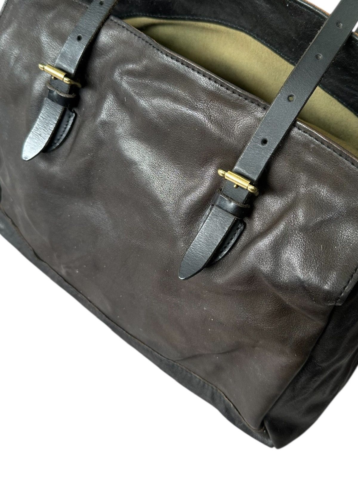 KMRii ANNAK Tochigi leather Boston bag Size ONE SIZE - 7 Thumbnail