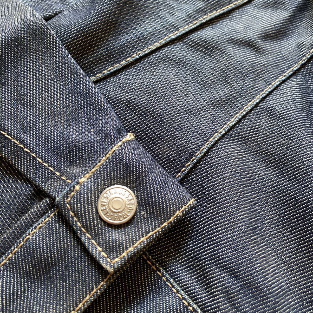 Levi's Vtg 90s Levi's Engineered Trucker Jeans Asymmetrical Size L / US 10 / IT 46 - 9 Thumbnail