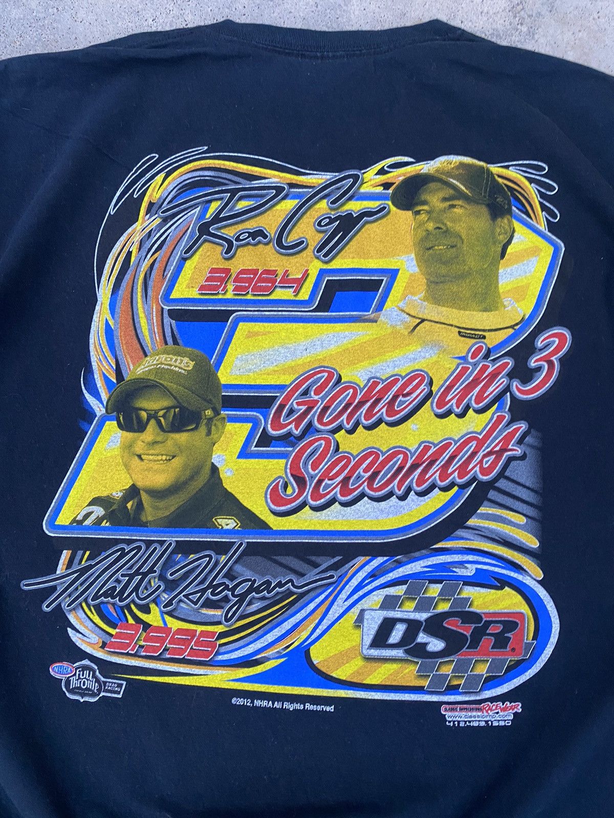 NASCAR 2000s NASCAR Matt Hagan Nascar Mirror Print Tee Size US XXL / EU 58 / 5 - 5 Thumbnail