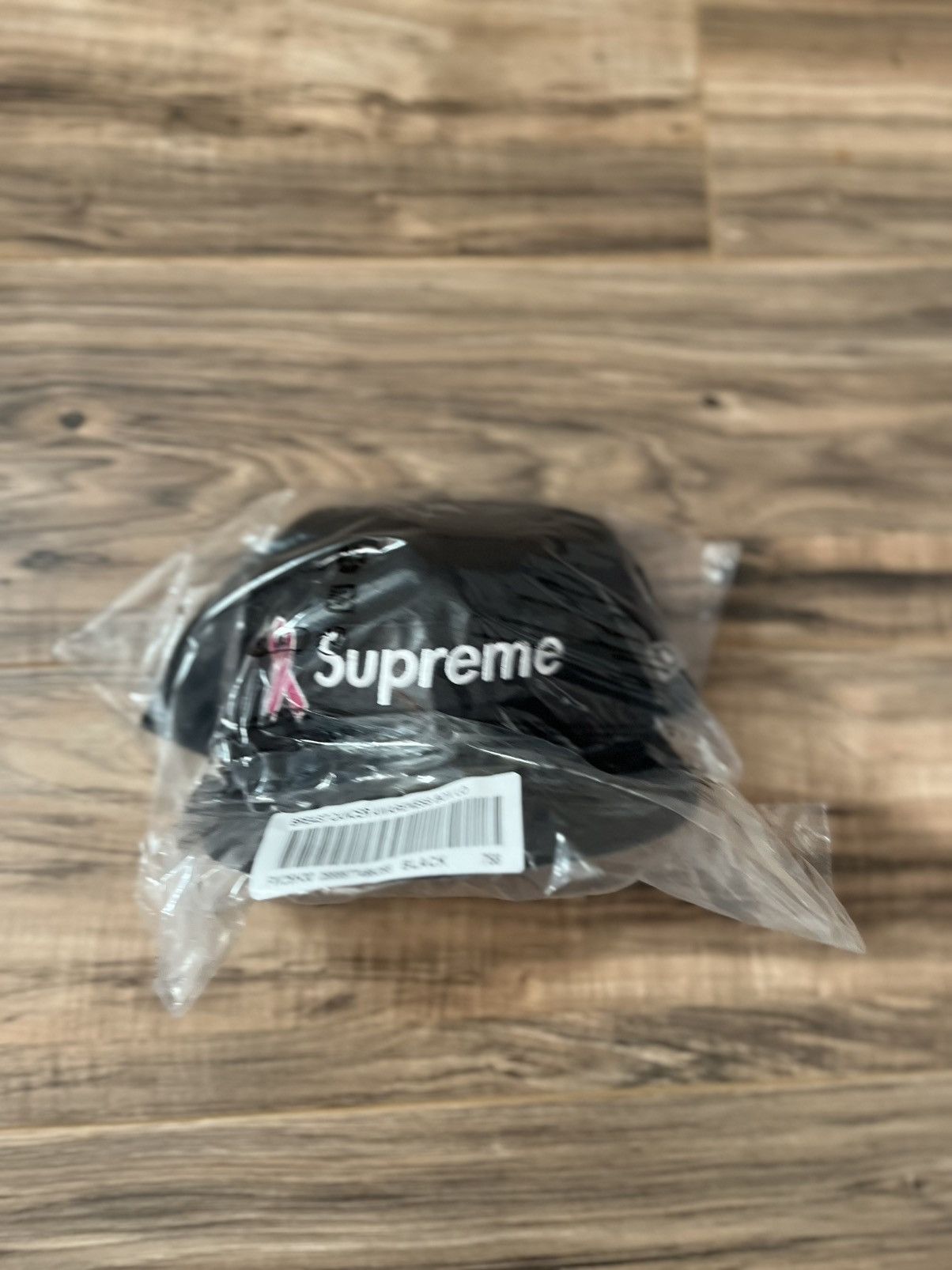 Supreme New Era Breast Cancer Awareness Box Logo Fitted Hat