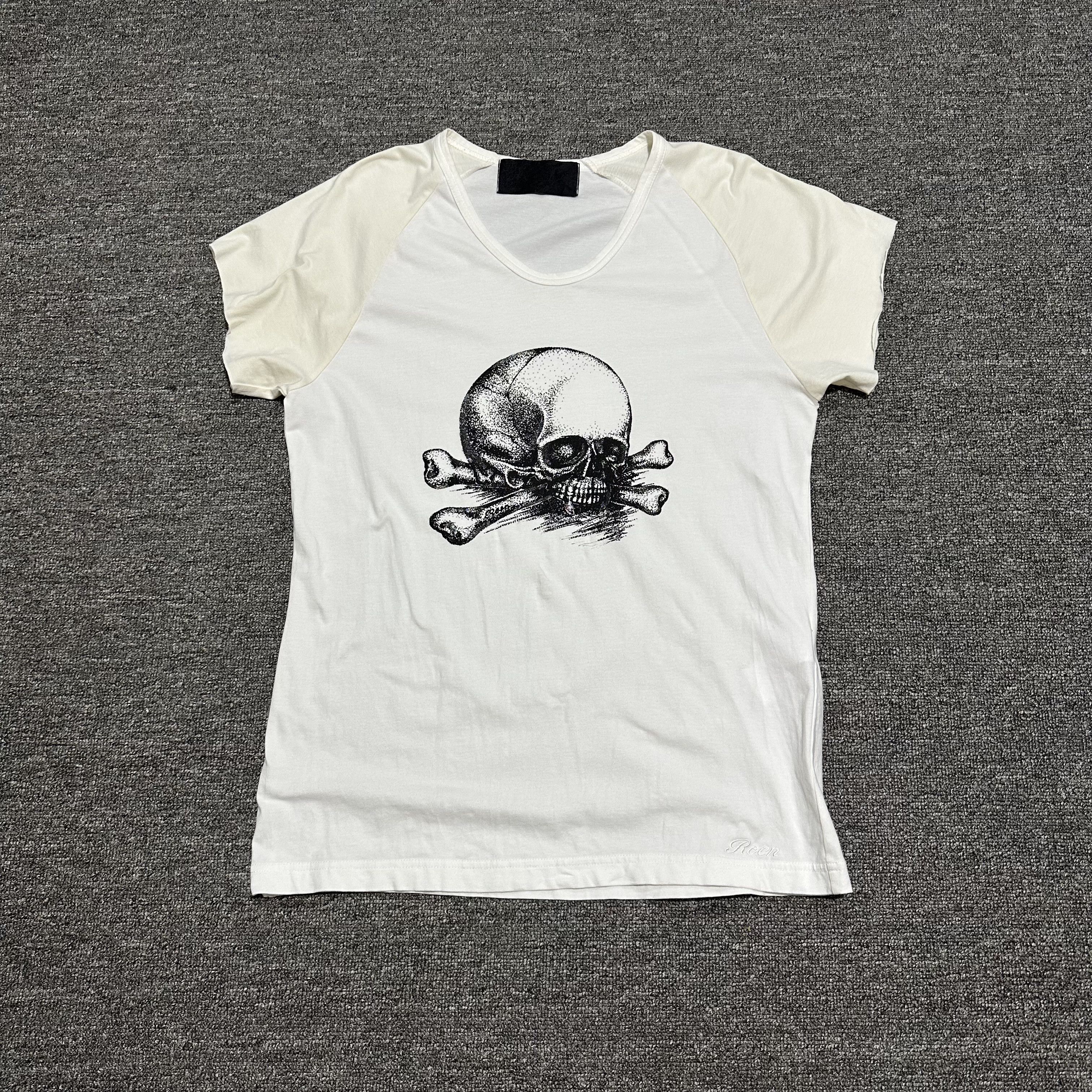 Japanese Brand × Roen Rat Roen Skull Swarovski Tie Dye T-Shirt