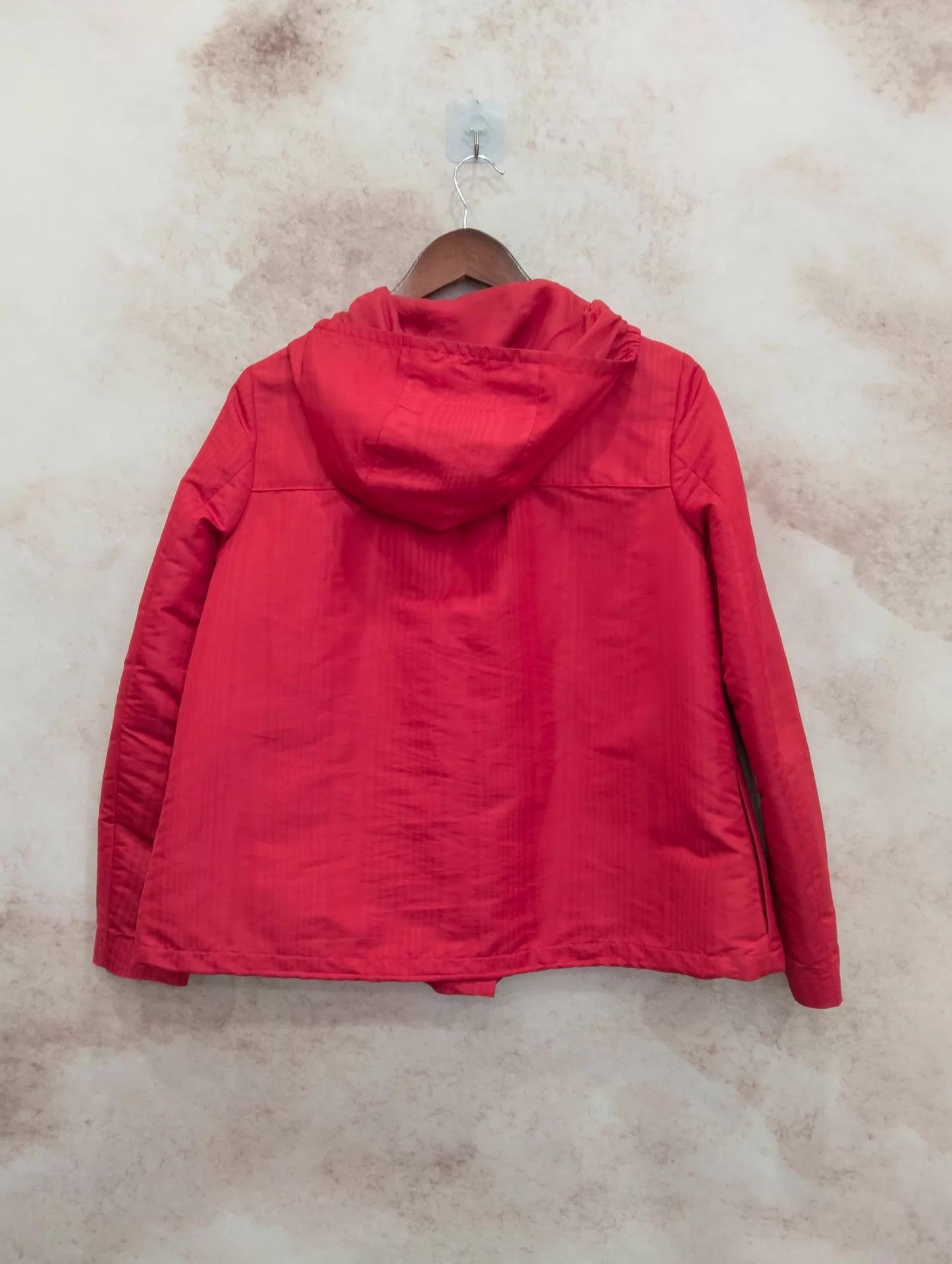 Moncler Moncler Red Trench Jacket Size 0 Size XS / US 0-2 / IT 36-38 - 2 Thumbnail
