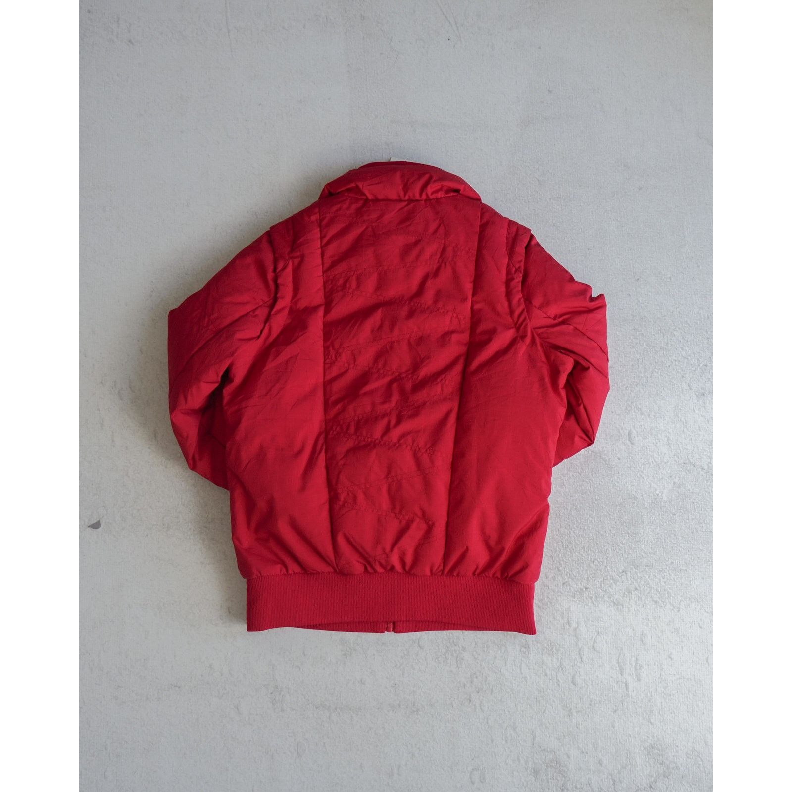 Kappa Vintage 90s Kappa Red Insulated Jacket - Women's Small Size S / US 4 / IT 40 - 2 Thumbnail
