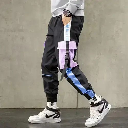Other Big Pockets Ribbons Hiphop Cargo Pants Size US 28 / EU 44 - 1 Thumbnail
