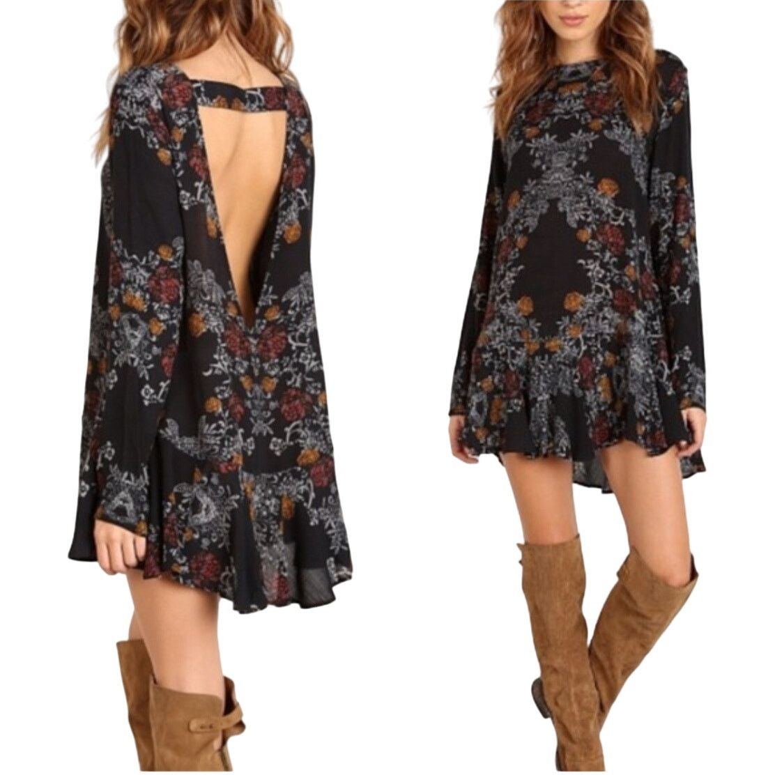 sachin and babi light blue dress Darlin' Daisy Embroidered Mini Dress