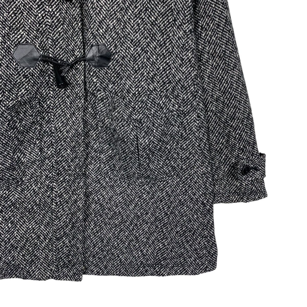 SLY SLY Herringbone Duffle Coat Jacket #1696-C75 Size M / US 6-8 / IT 42-44 - 4 Thumbnail