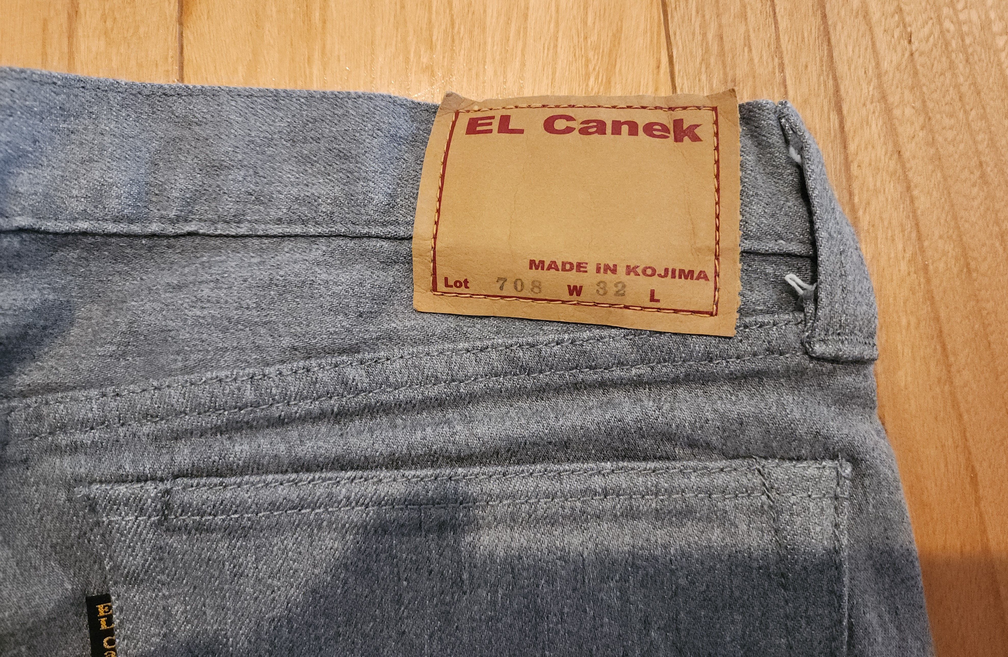 Japanese Brand El Canek Grey Denim pants - Size 32 Size US 32 / EU 48 - 4 Thumbnail