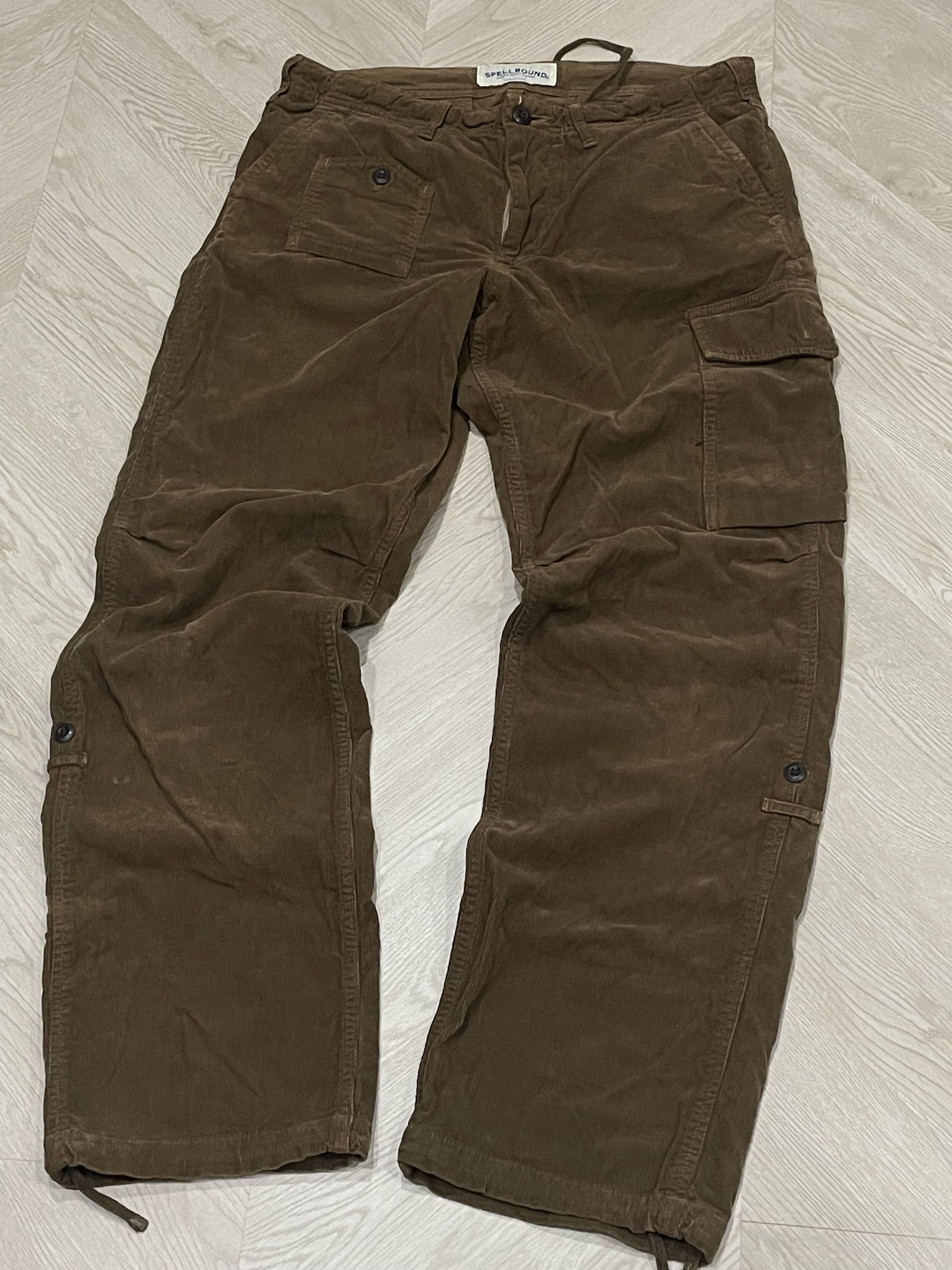 Spellbound SPELLBOUND CARGO CORDUROY PANTS Size US 30 / EU 46 - 2 Thumbnail