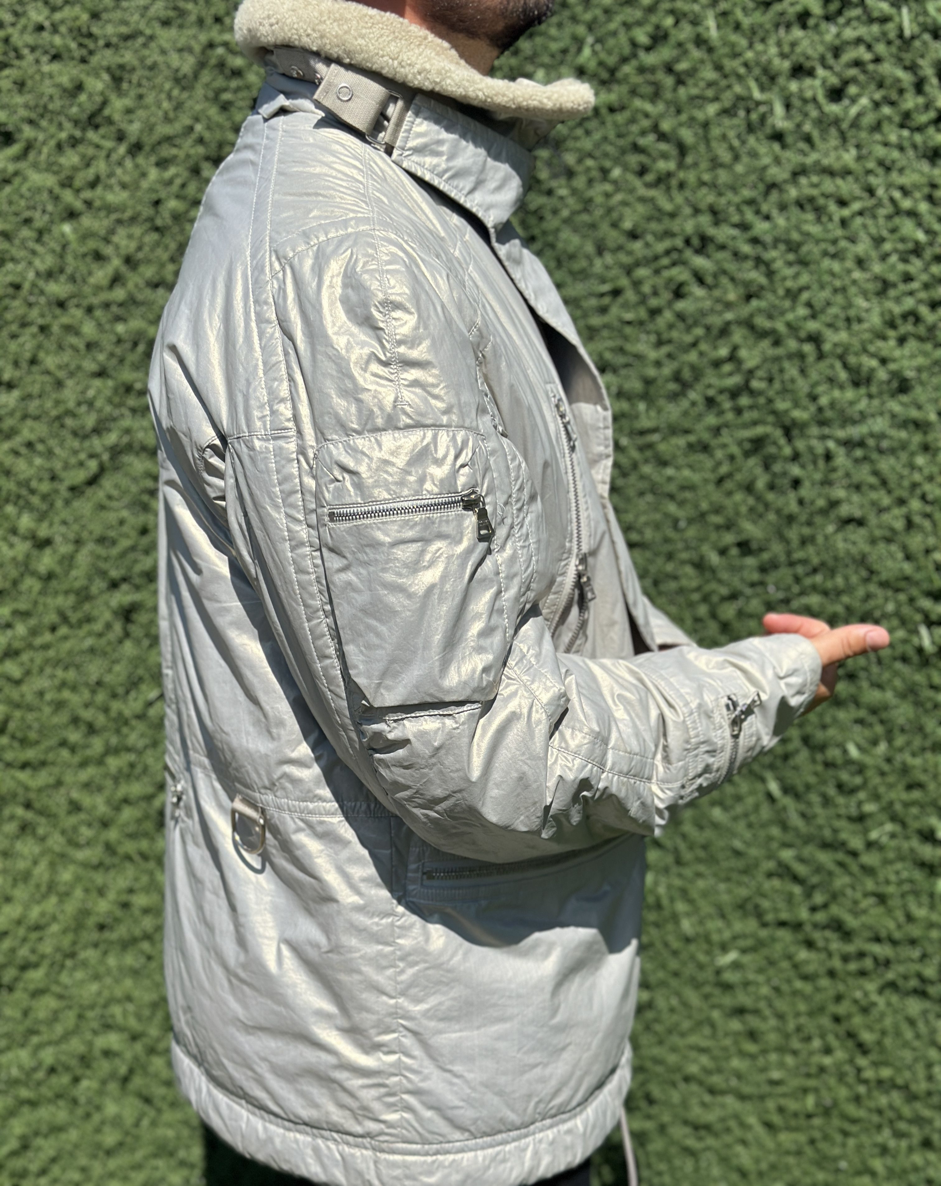 Prada 2000 LineaRossa Prada Milano Astro Shearling Size 50 Size US M / EU 48-50 / 2 - 4 Thumbnail