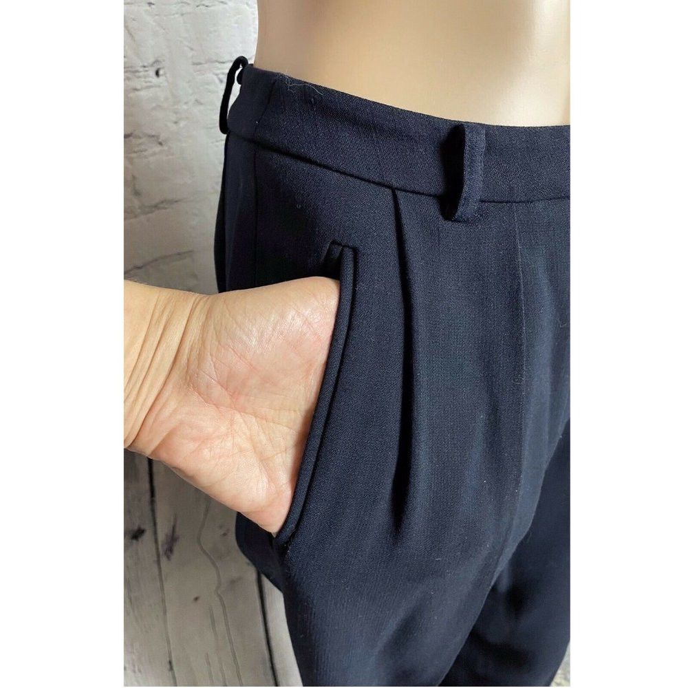 Emanuel Ungaro Emanuel Ungaro Navy Blue Dress Pants Size 4 Size 27" / US 4 / IT 40 - 5 Thumbnail