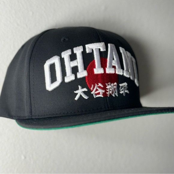 Designer × MLB NEW OHTANI LA DODGERS COLOR WAY BASEBALL CAP BLACK SNAPBACK Size ONE SIZE - 2 Thumbnail