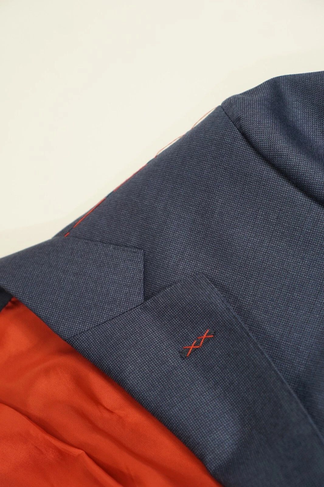 Suitsupply Men Suitsupply Blazer Sienna Vitale Barberis Wool Blue US36 Size 36R - 3 Thumbnail