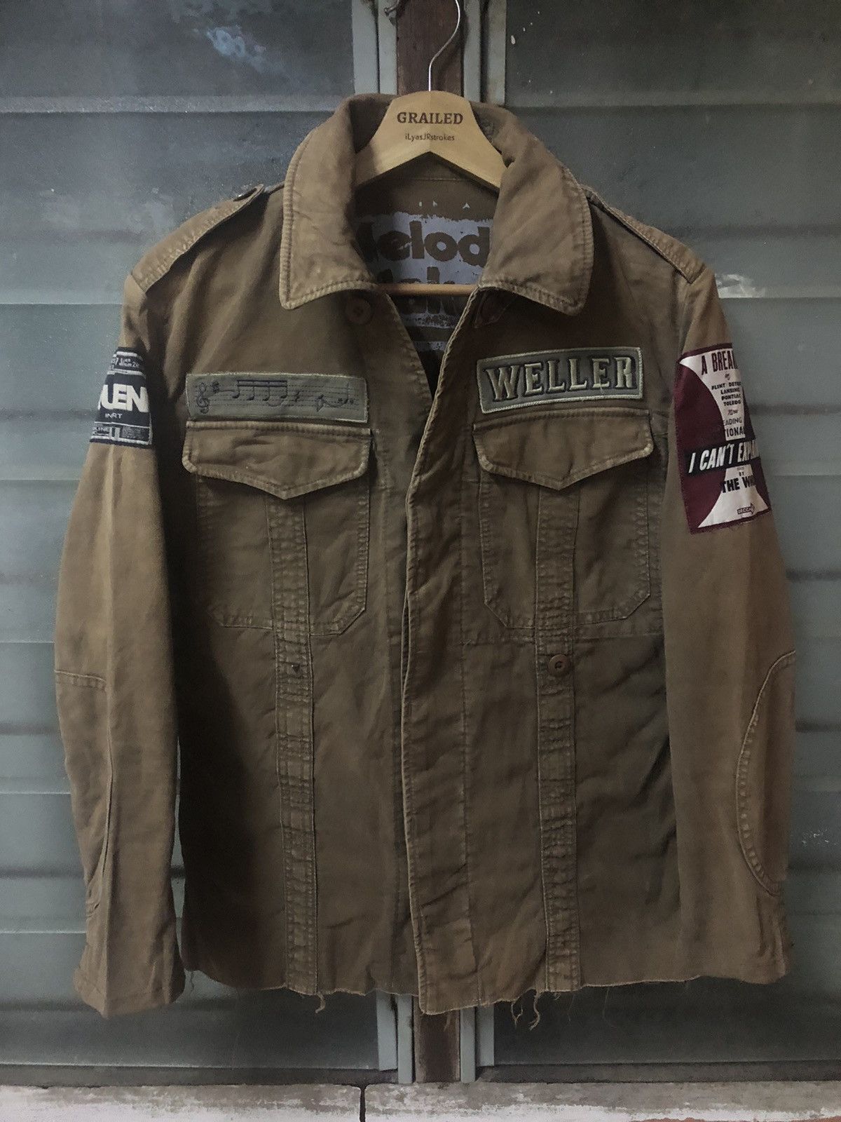 Vintage Vintage Melody Maker Rock Band The Jam Jacket Style Rock Size US M / EU 48-50 / 2 - 3 Thumbnail