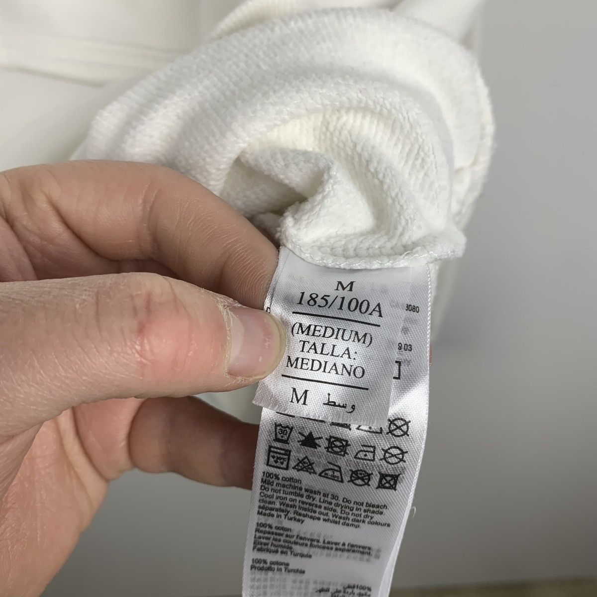 Allsaints AllSaints Big Logo Hoodie White State Oth Hoody Size M Size US M / EU 48-50 / 2 - 8 Thumbnail