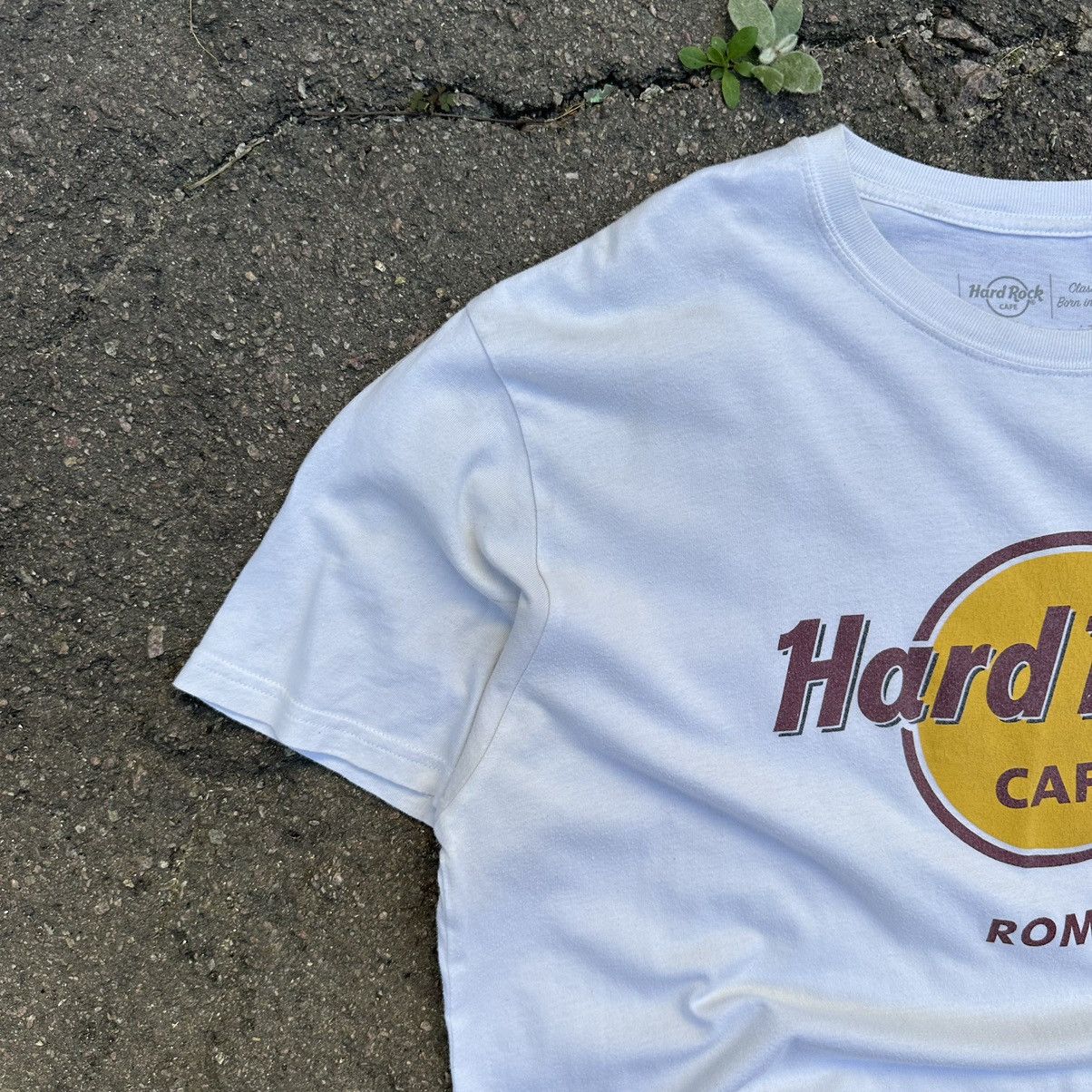 Hard Rock Cafe Vintage Hard Rock Cafe T-shirts Roma 90s Y2K Streetstyle Size US XL / EU 56 / 4 - 3 Thumbnail