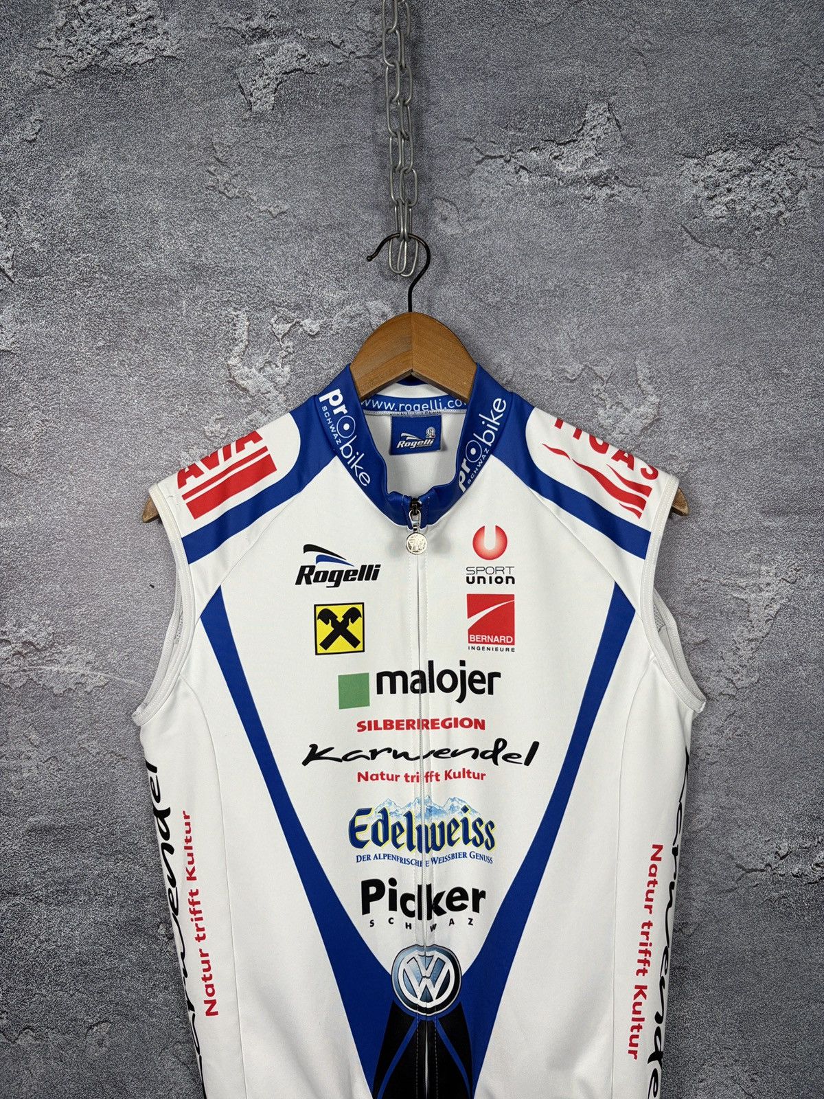 Bicycle Vintage Rogelli Volkswagen Bicycle Jersey Vest Size US M / EU 48-50 / 2 - 2 Thumbnail