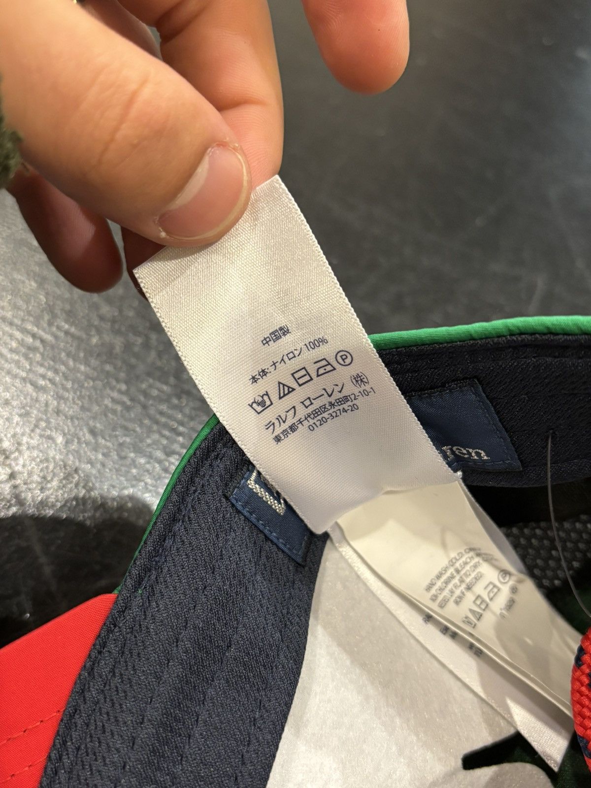 Polo Ralph Lauren Polo Ralph Lauren Hi Tech Side Pocket Flag Patch Hat Size ONE SIZE - 6 Thumbnail
