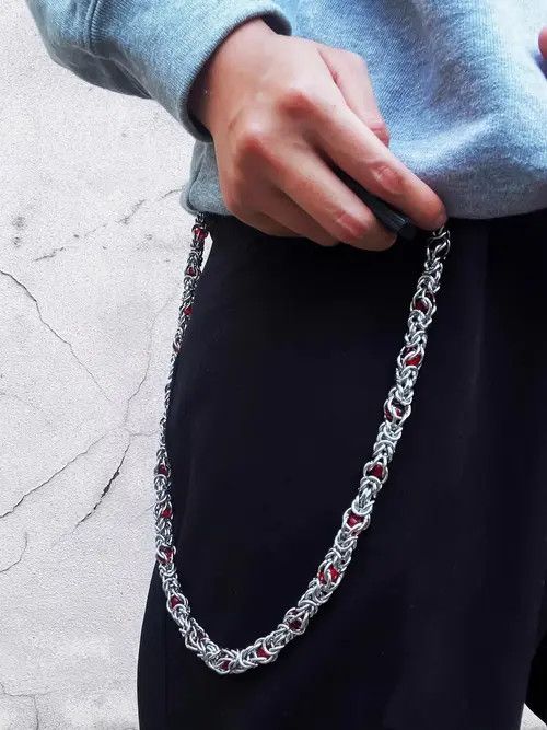 Jewelry Matsuzaka x Rumi Punk Rock Unique Bike Chain Pants Size ONE SIZE - 4 Thumbnail