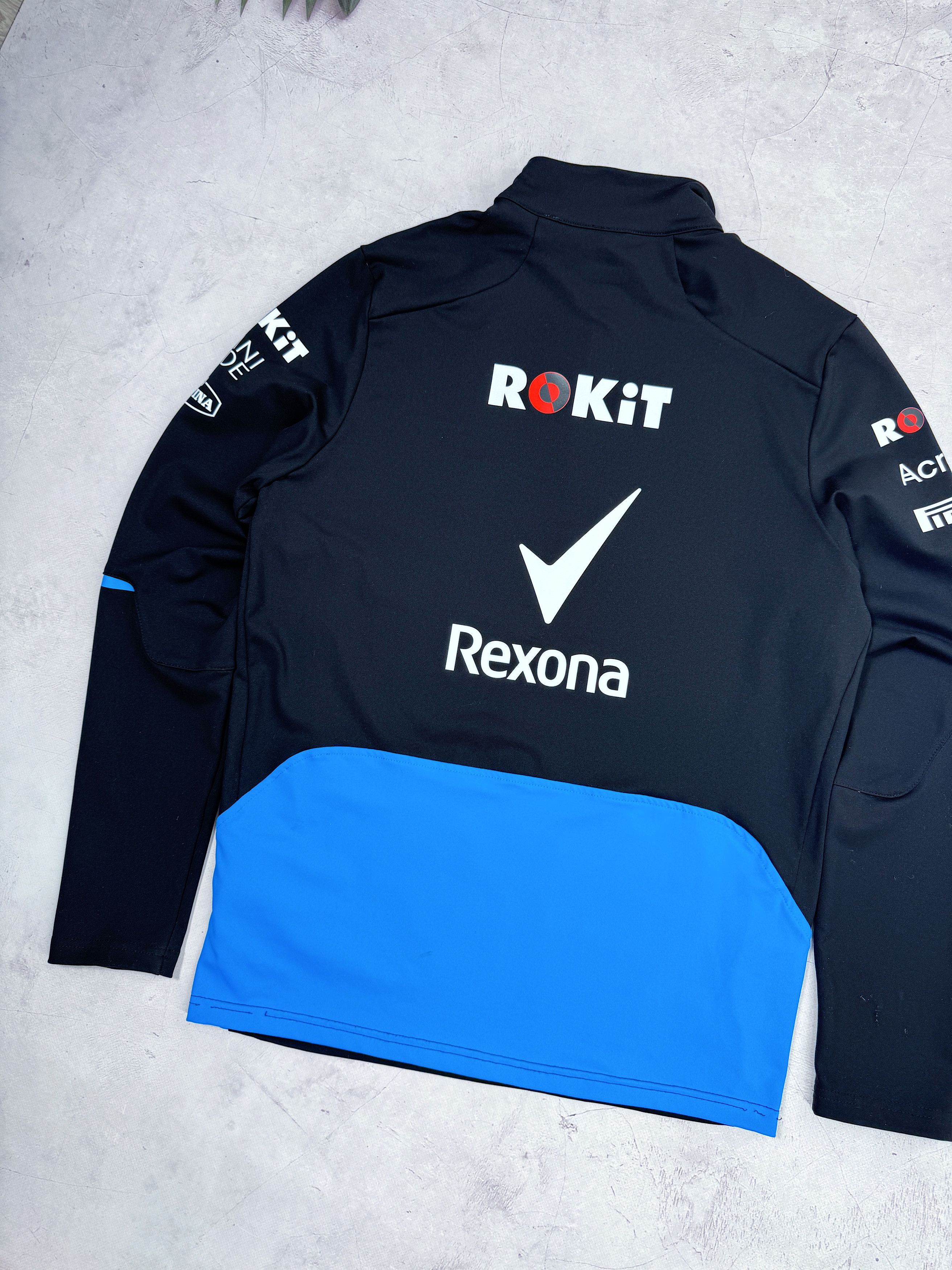 Formula 1 Williams Racing Rokit 1/4 zip Sweatshirt F1 2019 Rexona Size US S / EU 44-46 / 1 - 12 Thumbnail