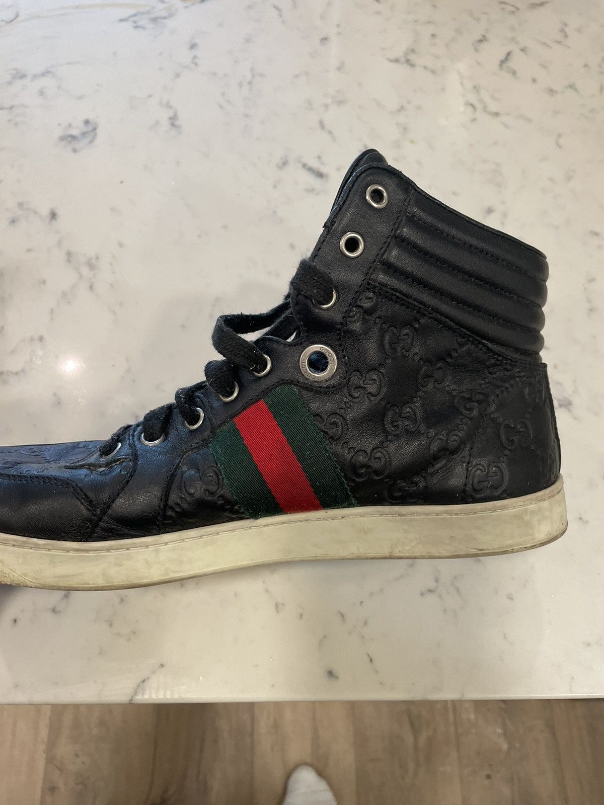 Gucci Vintage Gucci high tops Size US 8 / EU 41 - 9 Thumbnail