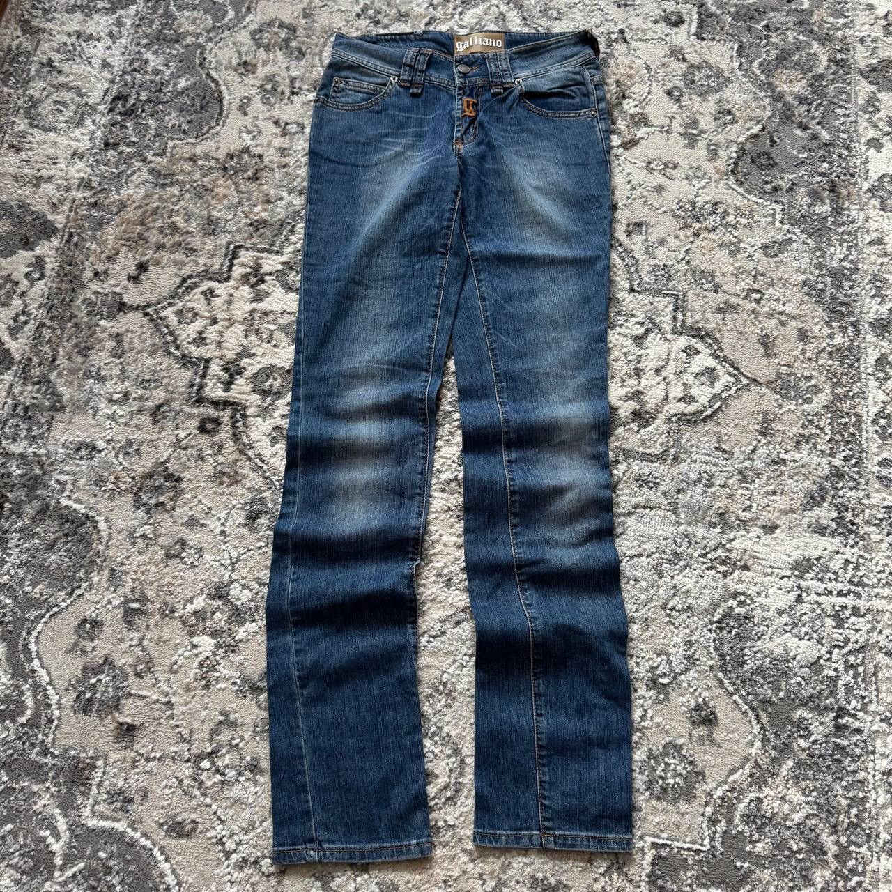 John Galliano John Galliano Vintage Slim Glitter Jeans Size US 26 / EU 42 - 2 Thumbnail