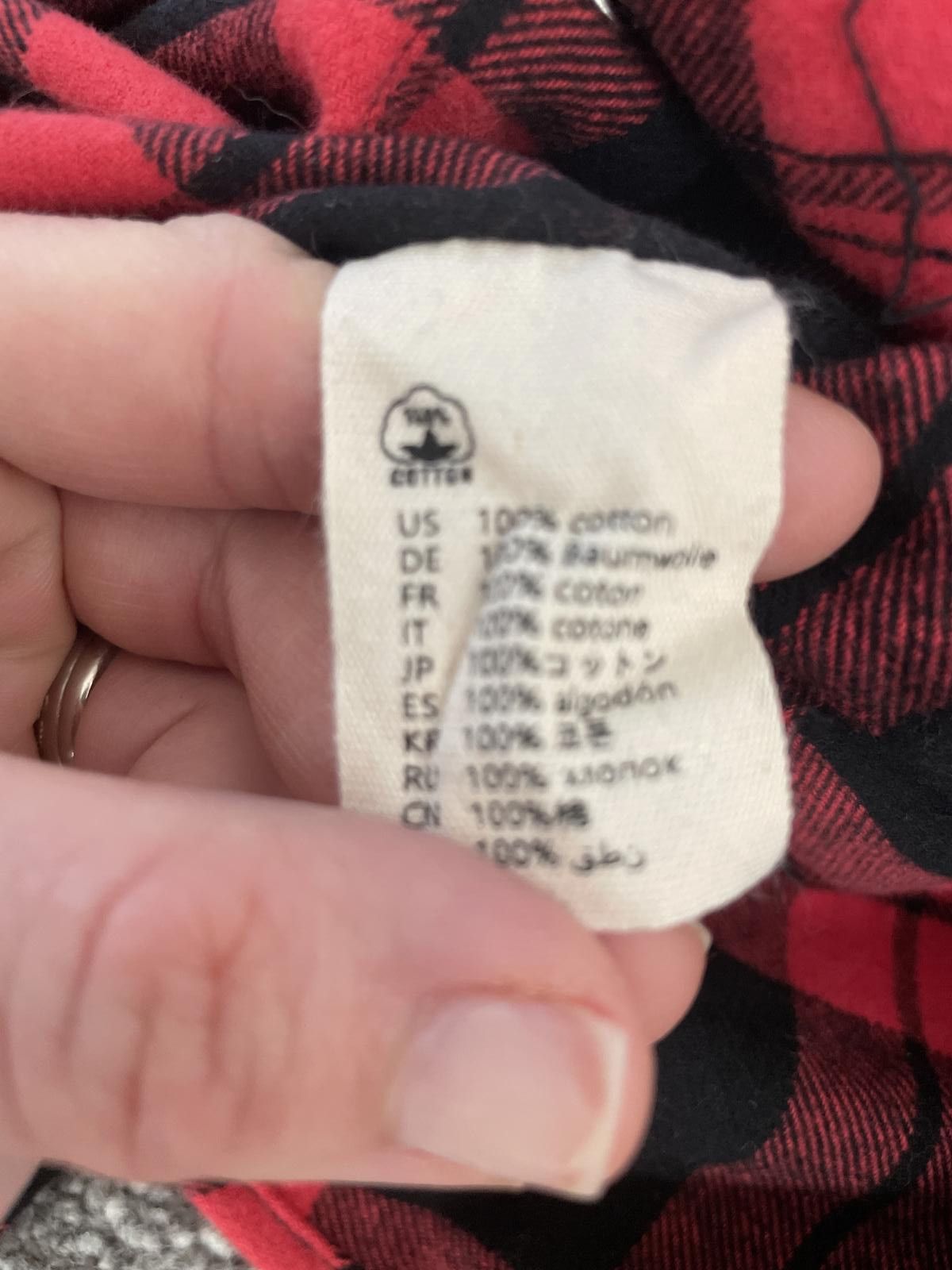 Other Dubnik Men's Plaid Flannel Shirts Large Red Green Cotton Size US L / EU 52-54 / 3 - 7 Thumbnail