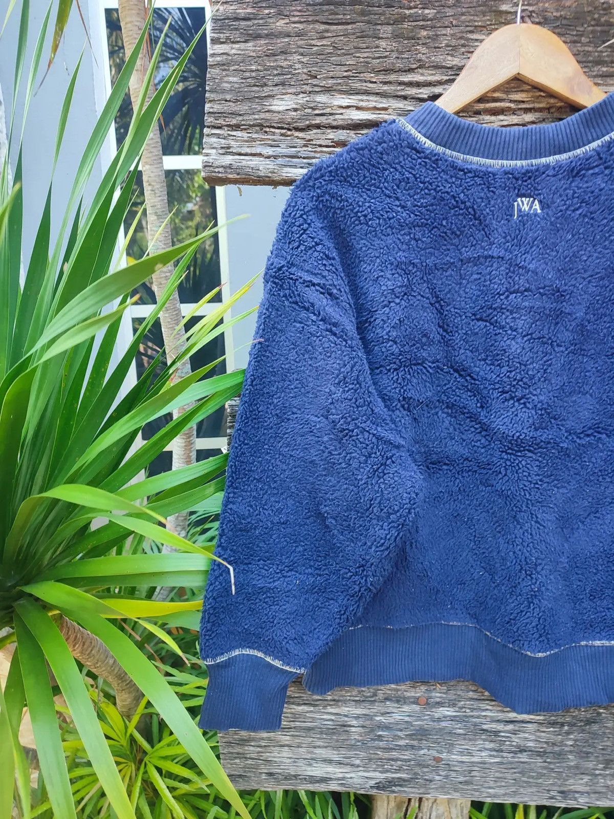 JW Anderson × Uniqlo JW Anderson x Uniqlo Navy Fleece Pullover Size US M / EU 48-50 / 2 - 9 Thumbnail