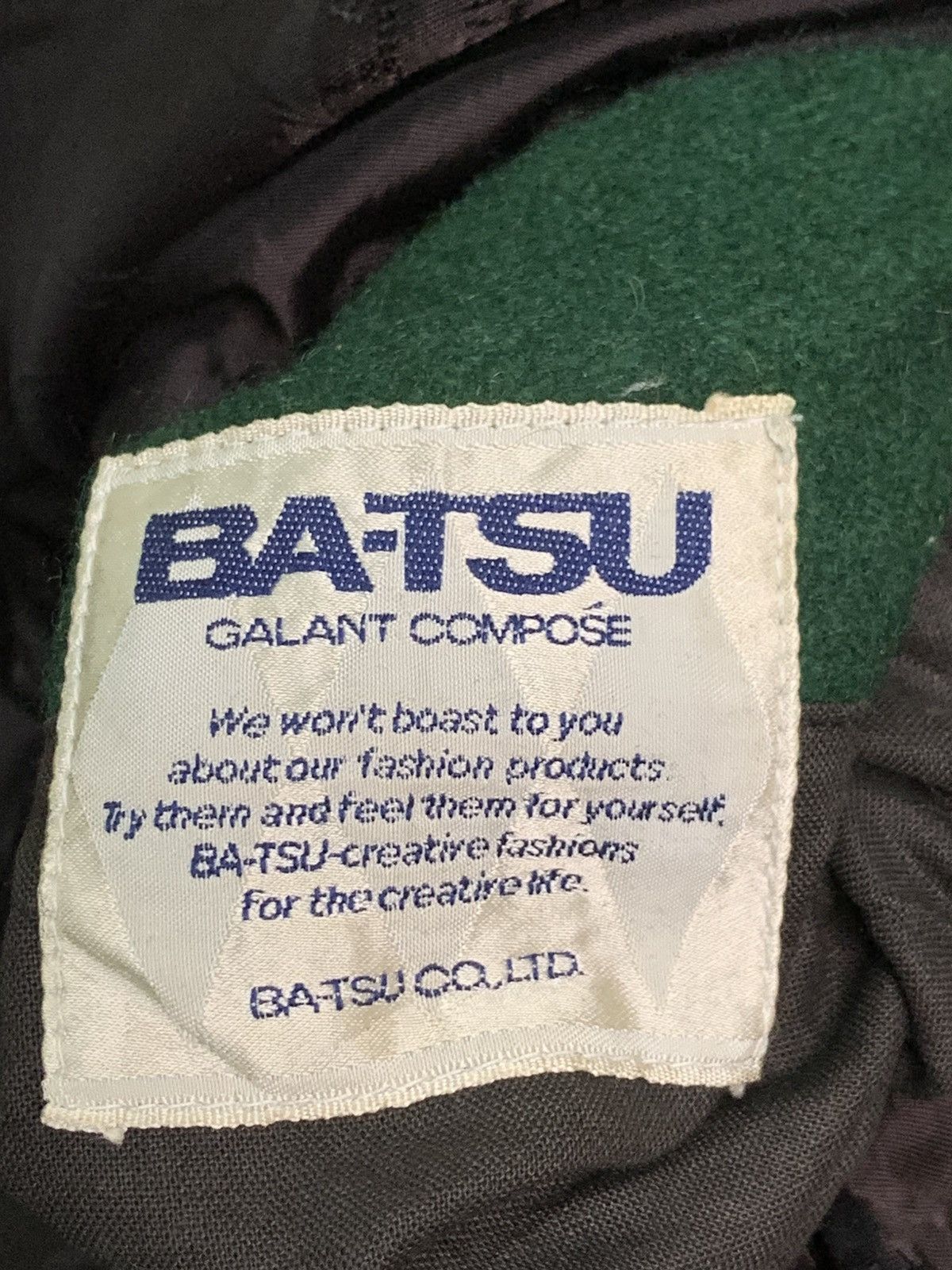 Japanese Brand Rare Design Vintage Radical Age Ba-Tsu Jackets Size US L / EU 52-54 / 3 - 4 Thumbnail