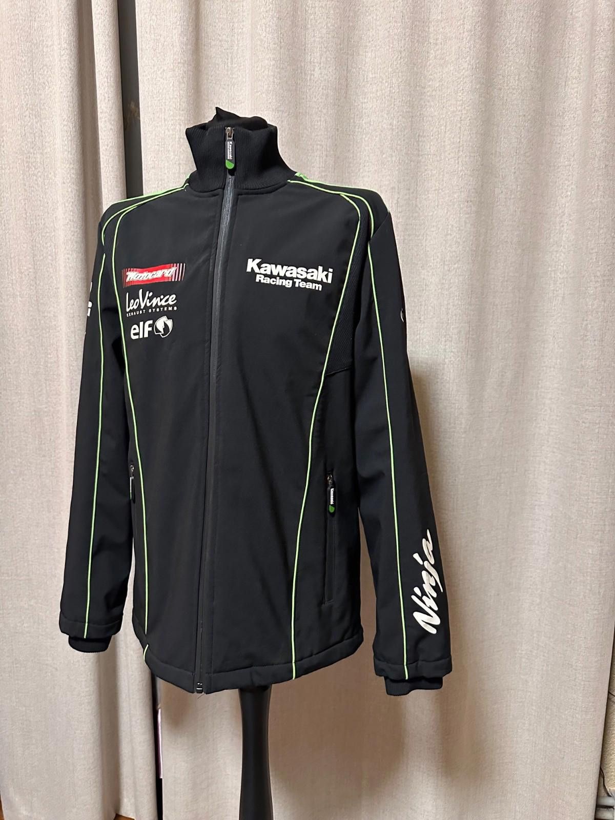 Other Softshell Kawasaki Racing Team Moto Jacket Sz L Size US L / EU 52-54 / 3 - 3 Thumbnail