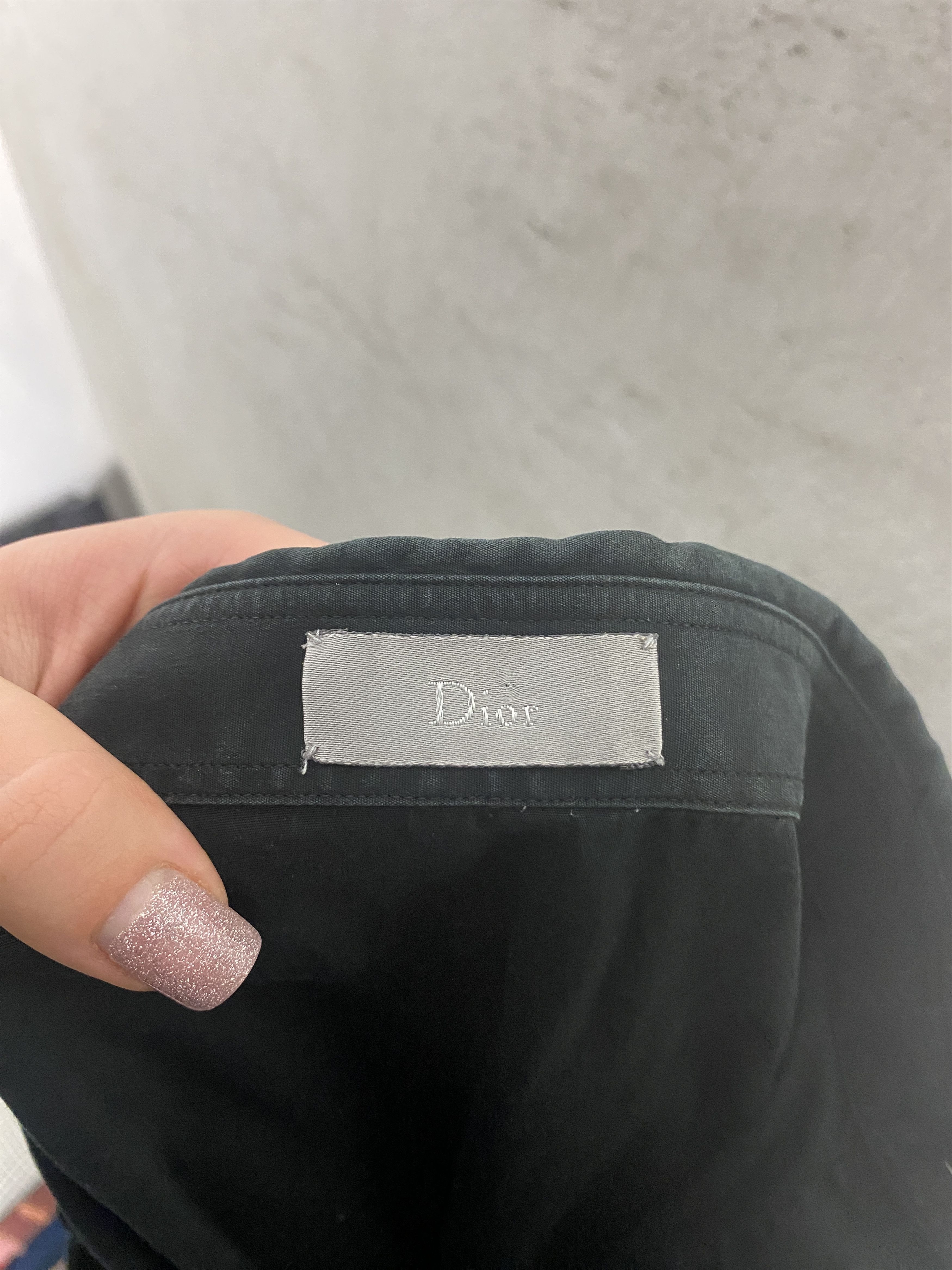 Dior Dior Homme Hedi Slimane casual formal cotton shirt button Size US M / EU 48-50 / 2 - 6 Thumbnail