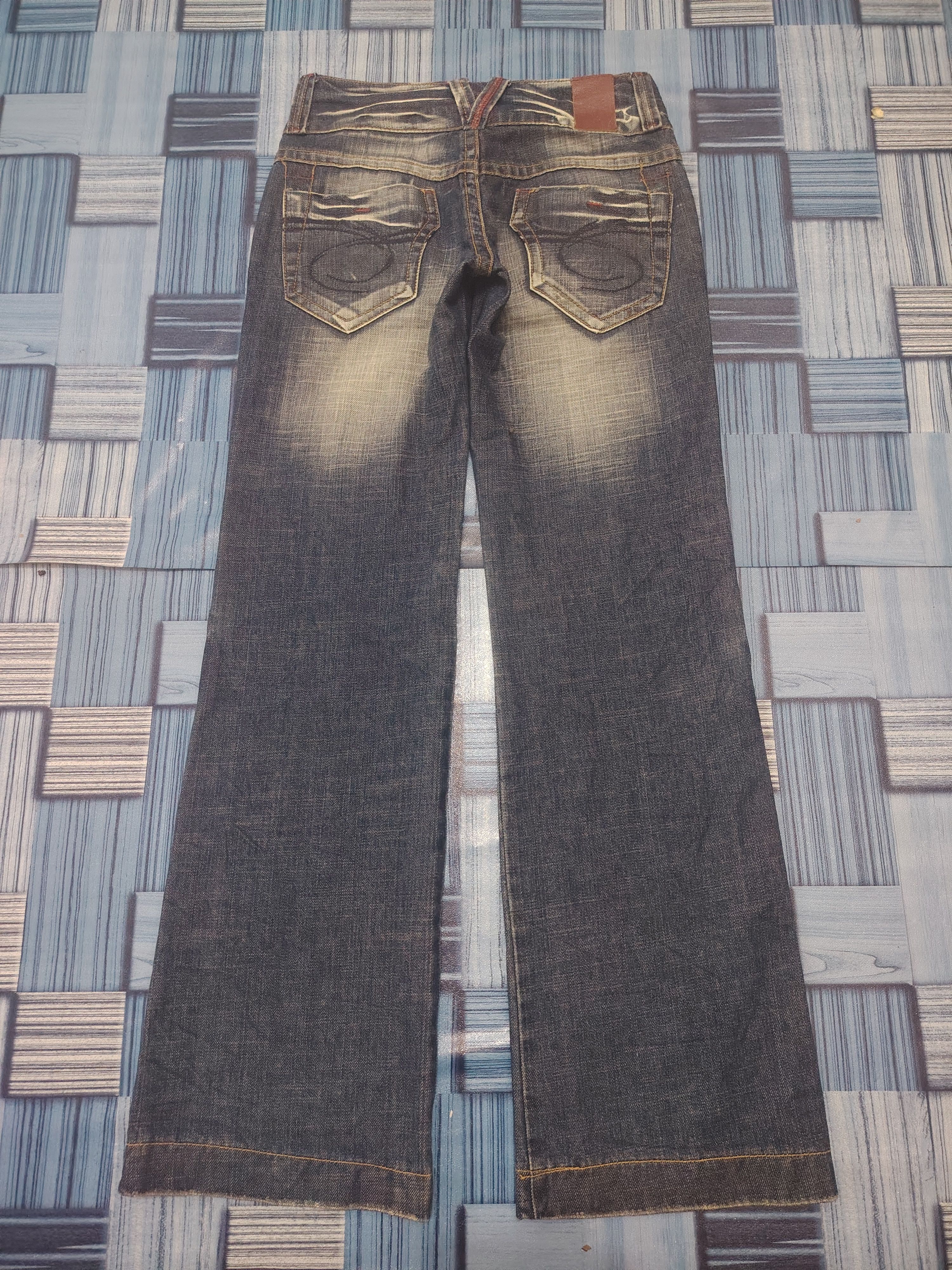 If Six Was Nine Vtg Red Pepper Flared jeans Distressed Jeans Size 28" / US 6 / IT 42 - 15 Thumbnail