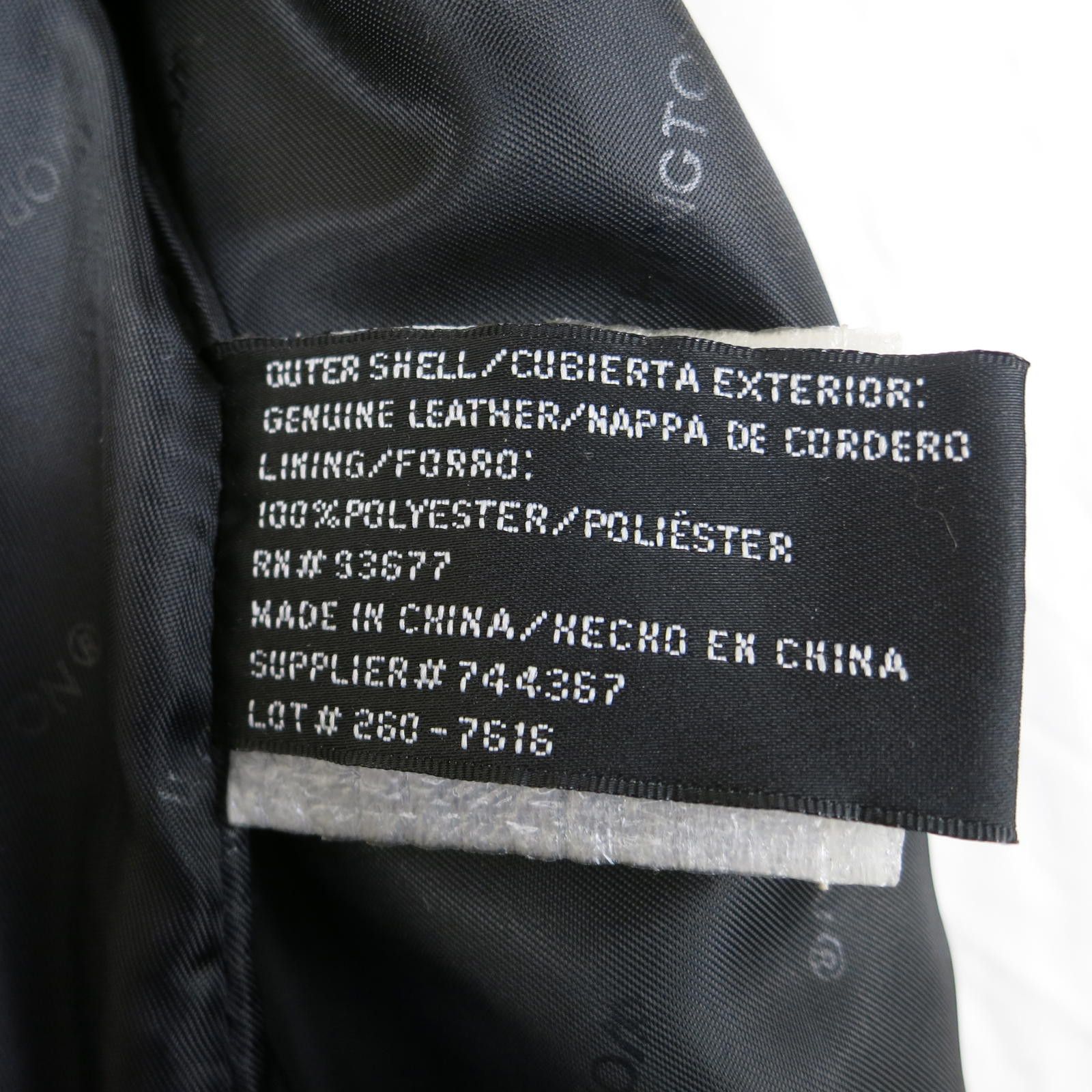 Worthington Worthington Genuine Lambskin Black Jacket Women's Medium Size M / US 6-8 / IT 42-44 - 7 Thumbnail