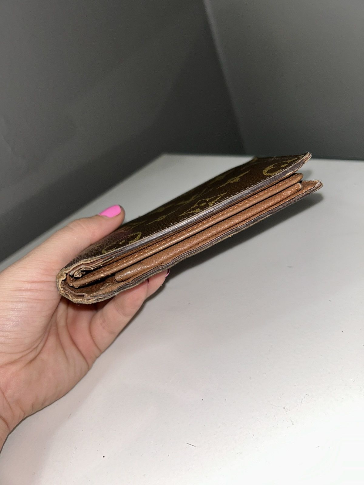 Louis Vuitton Louis Vuitton Monogram Double Flap Bifold Wallet SP0027 Size ONE SIZE - 12 Thumbnail