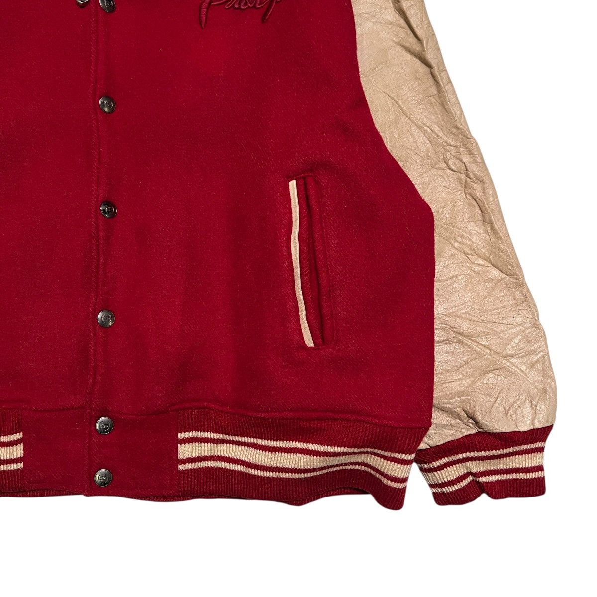 Phat Farm 🔥 Vintage Phat Farm Varsity Bomber Jacket Oversized Jacket Size US XXL / EU 58 / 5 - 8 Thumbnail